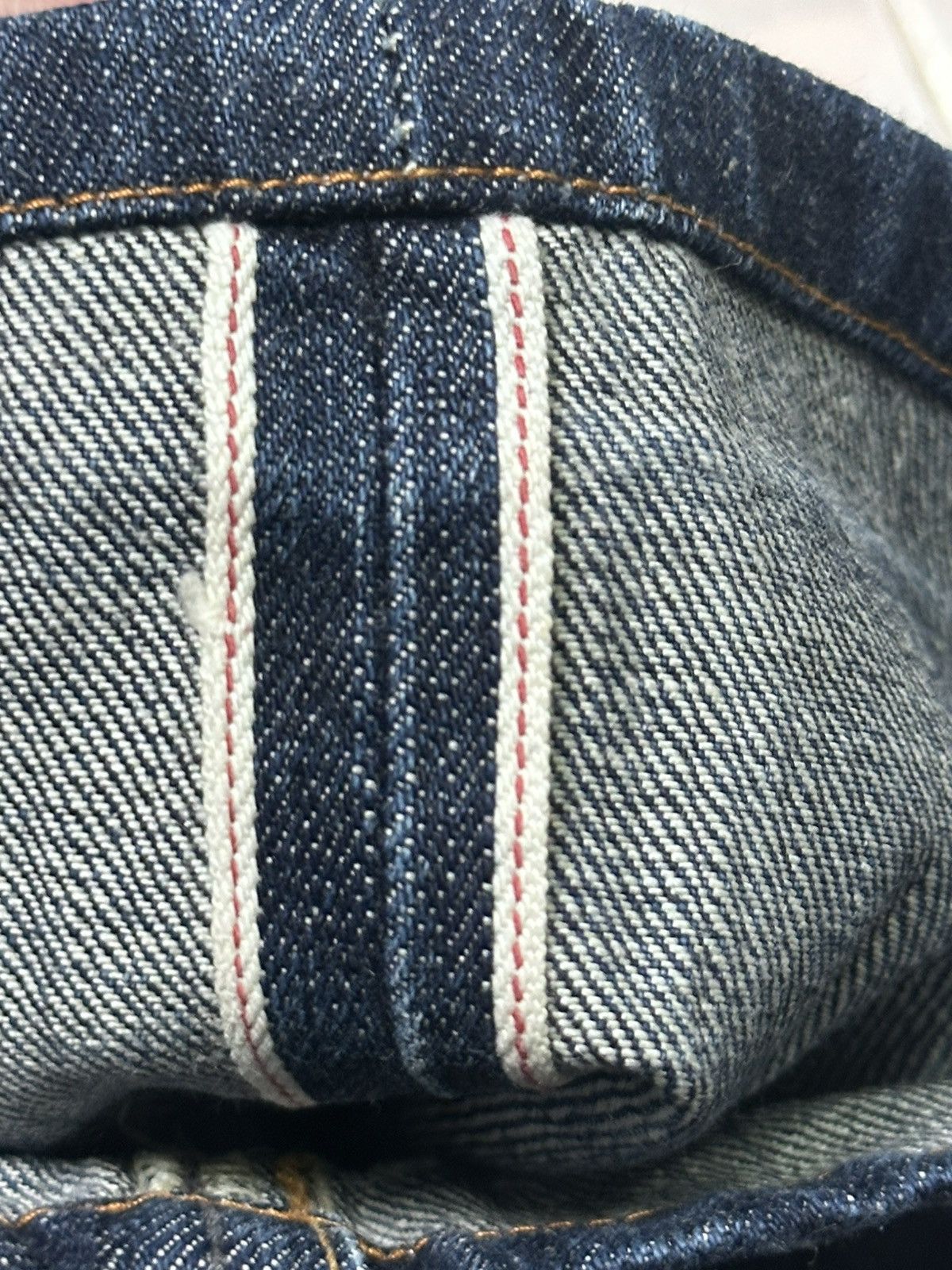 JACKROSE JACKROSE Vintage Y2K With Selvedge Straight Cut & Faded Wash Size US 33 - 16 Thumbnail