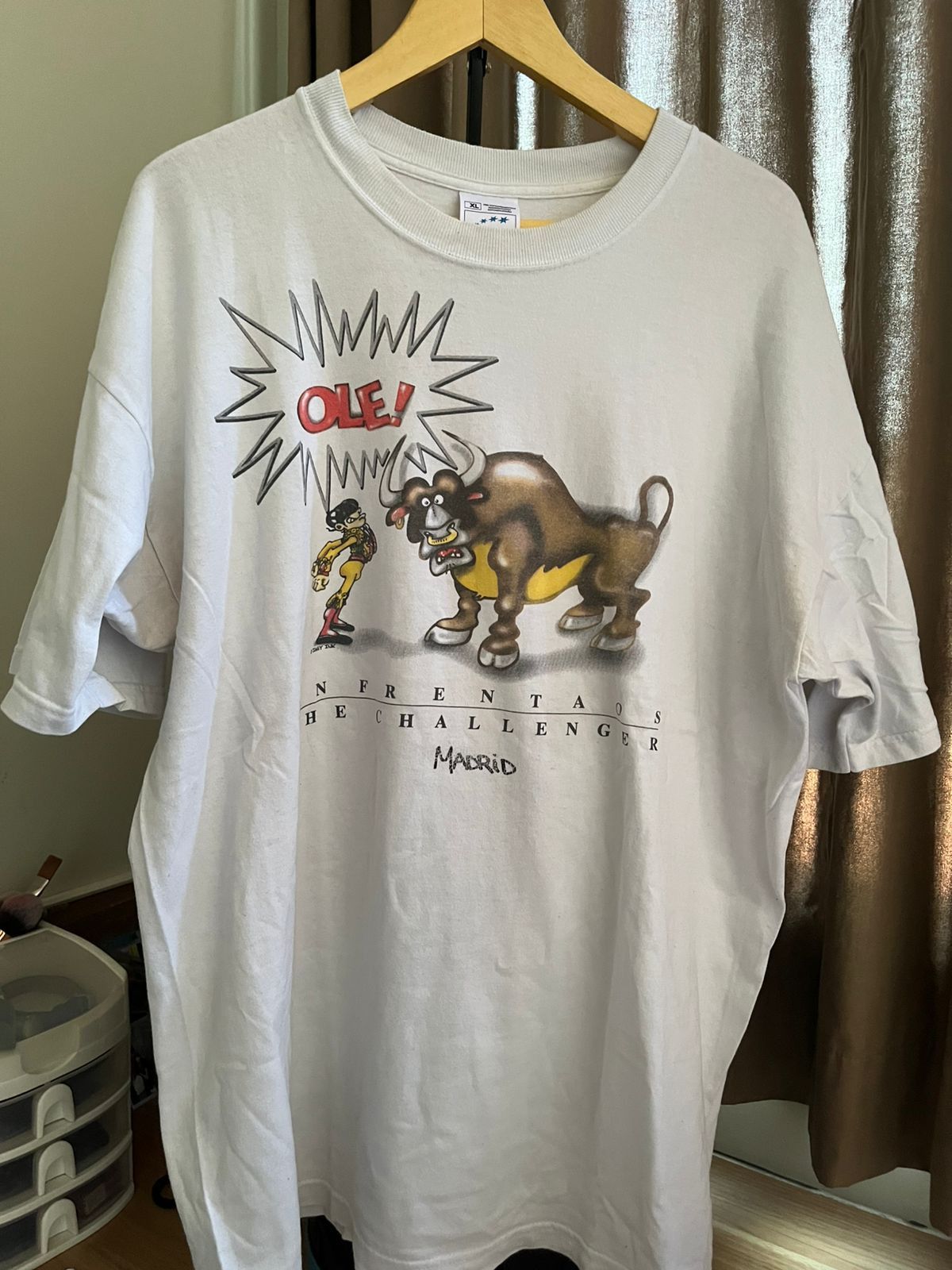 Vintage vintage art iggy ink matador ole cartoon graphic tee tshirt Size US XL / EU 56 / 4 - 1 Thumbnail