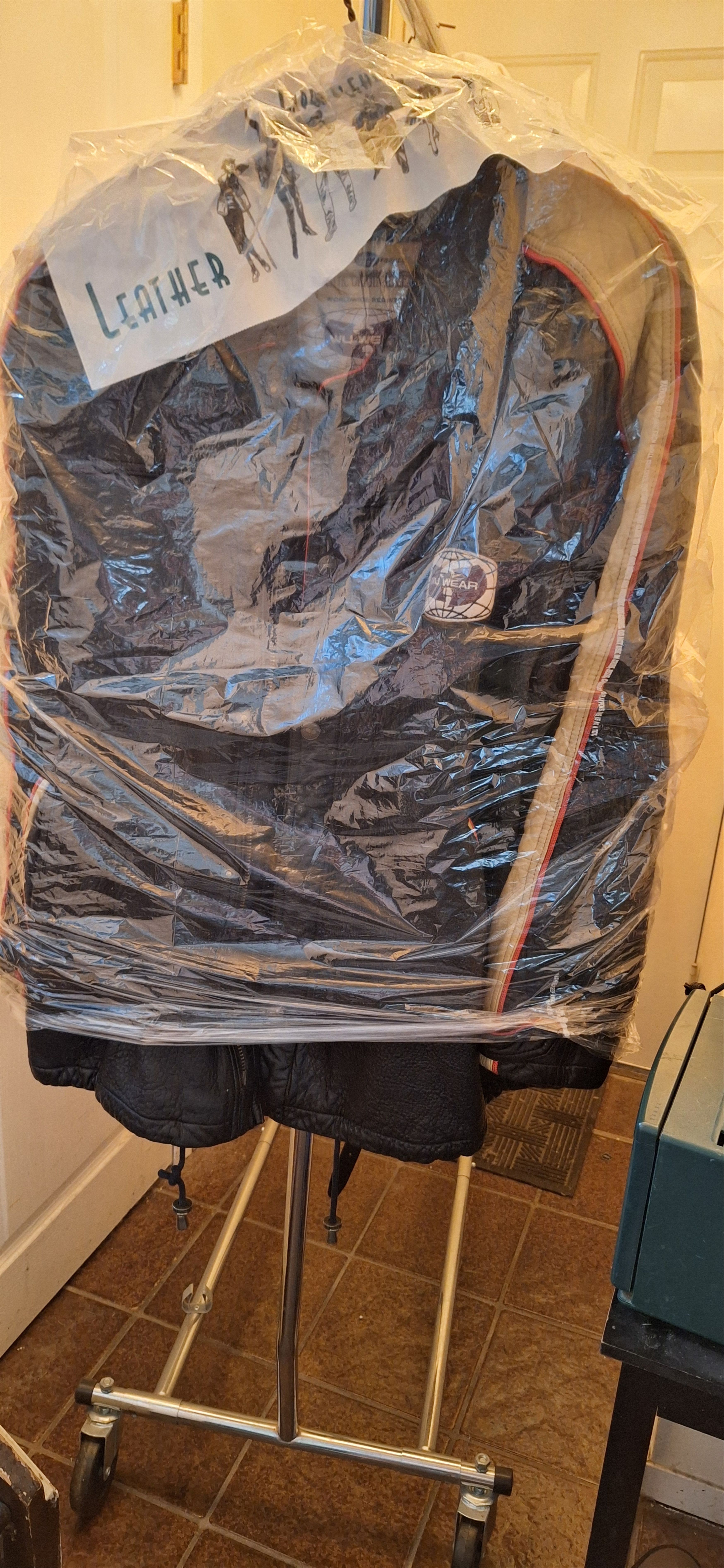 Wu-Tang Clan Wu-Wear Rihanna Leather Bomber Jacket 1990's Size US XXL / EU 58 / 5 - 9 Thumbnail