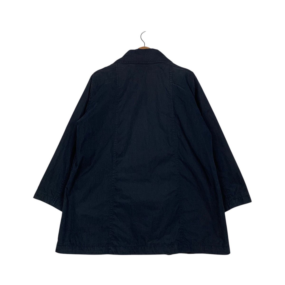 Issey Miyake ☀️Plantation Issey Miyake black button jacket Size US M / EU 48-50 / 2 - 3 Thumbnail