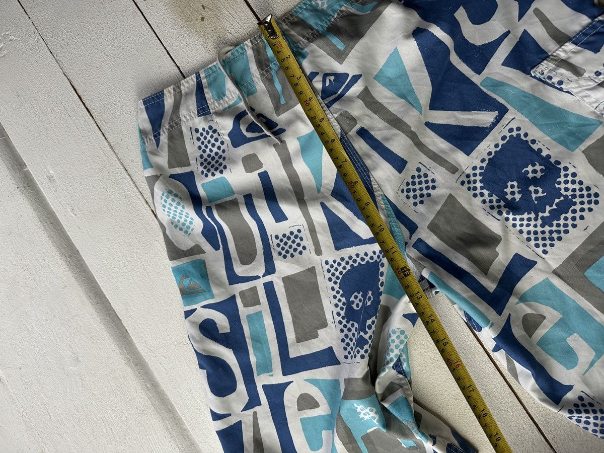 Quiksilver 🚨Vintage Quiksilver Shorts Big Logo Y2K Style 90s Surfing Size US 32 / EU 48 - 15 Thumbnail