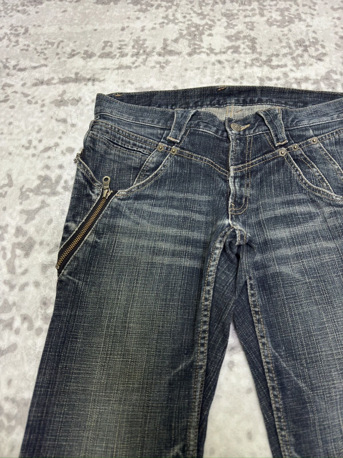 PPFM Vintage PPFM Zipper Skinny Jeans Size US 30 / EU 46 - 4 Thumbnail