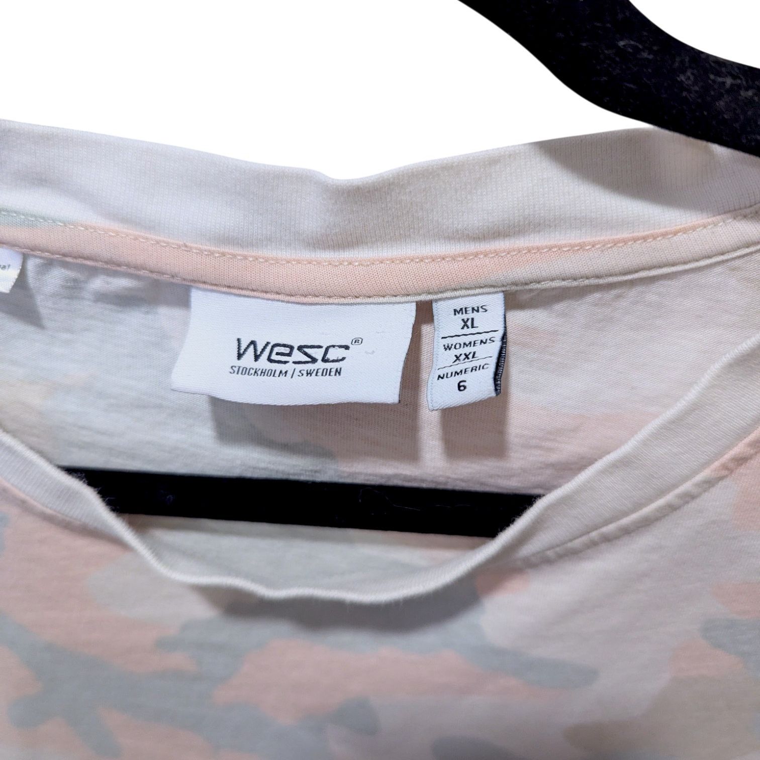 WeSC Wesc Nude Maxwell Camo Chest Pocket T-Shirt M/XL F/XXL Size US XL / EU 56 / 4 - 2 Thumbnail