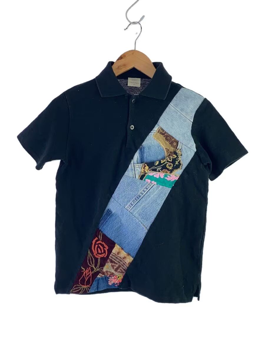 トップス KAPITAL PIQUE RIBBED COLLAR RETRO POLO Kapital Multi Stripe Piquet WRANGLE Collar Retro Polo Shirt