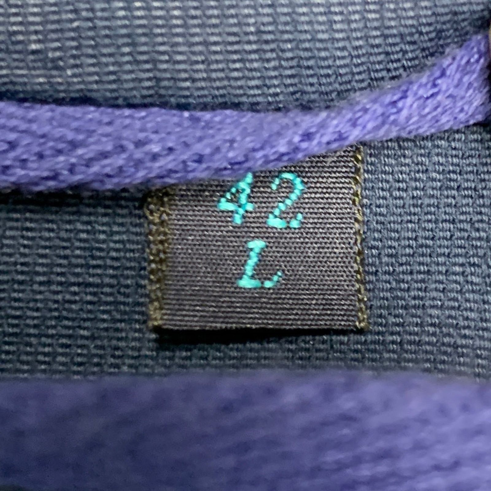 Faconnable Navy Cotton Blend Single Breasted Notch Lapel Sport Coat Size 42R - 6 Thumbnail
