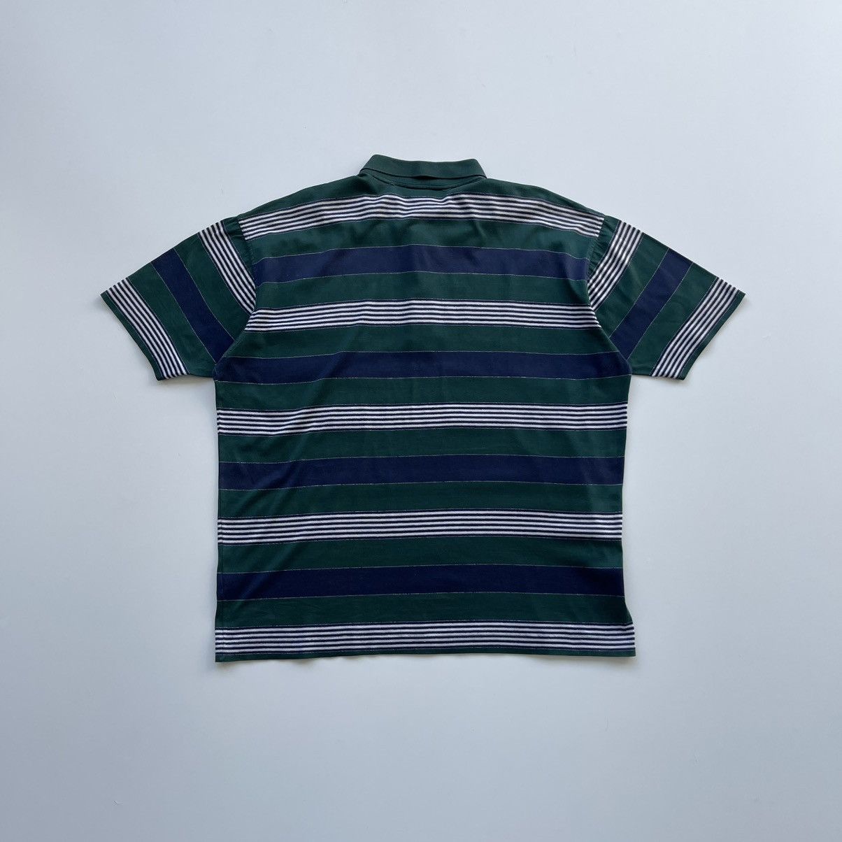 Paul & Shark × Vintage Paul & Shark Yachting 90’s Vintage Stripe Cotton Polo Shirt Size US XL / EU 56 / 4 - 3 Thumbnail