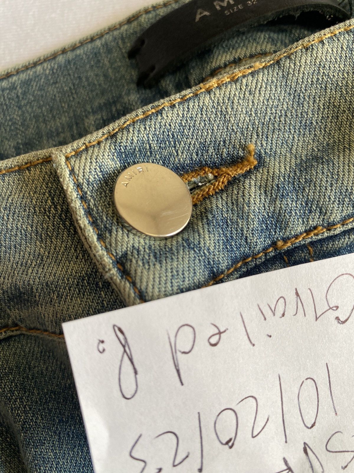 Amiri AMIRI Art Patch Painted Jean Classic Indigio OG 32 Size US 32 / EU 48 - 7 Thumbnail
