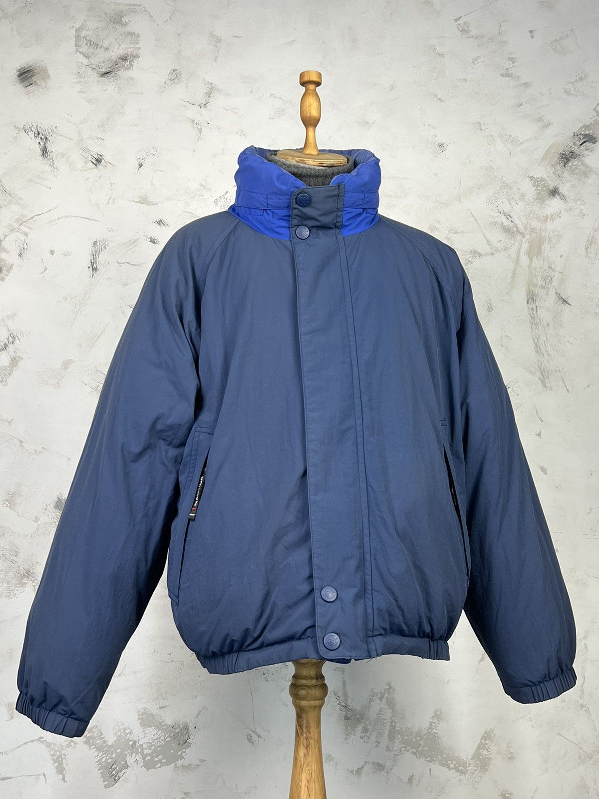 Nautica Vintage Nautica Reversible Puffer Down Jacket Size XL Size US XL / EU 56 / 4 - 7 Thumbnail