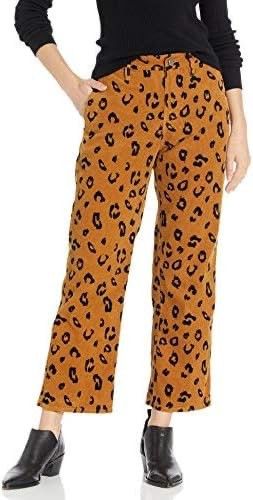 Obey Obey Abbott Painter Leopard Corduroy pants Vintage Y2K Size 28" / US 6 / IT 42 - 2 Thumbnail