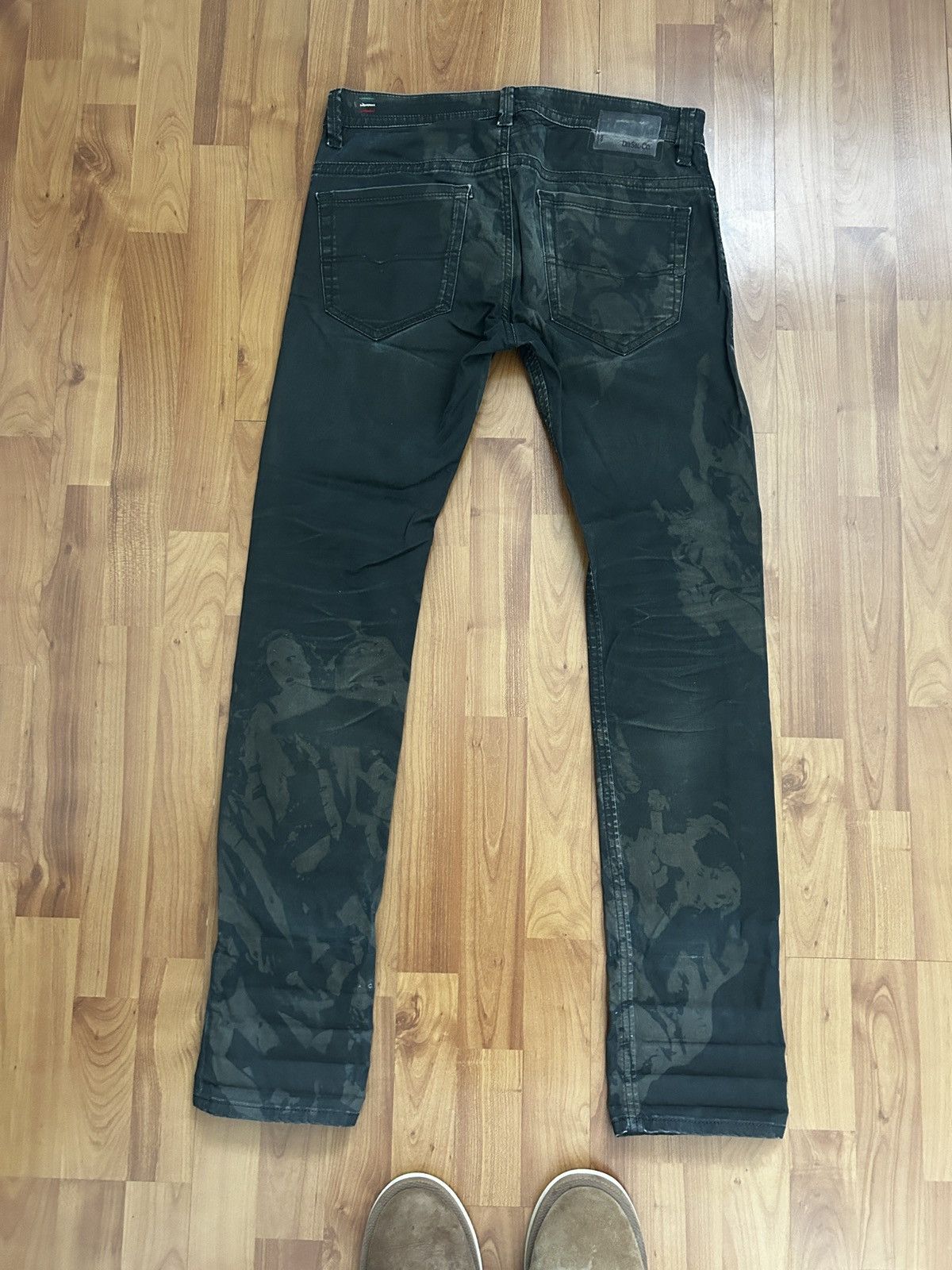 Diesel × Diesel Black Gold Diesel Thavar « Faces » slim pants 31W x32L Size US 31 - 2 Thumbnail