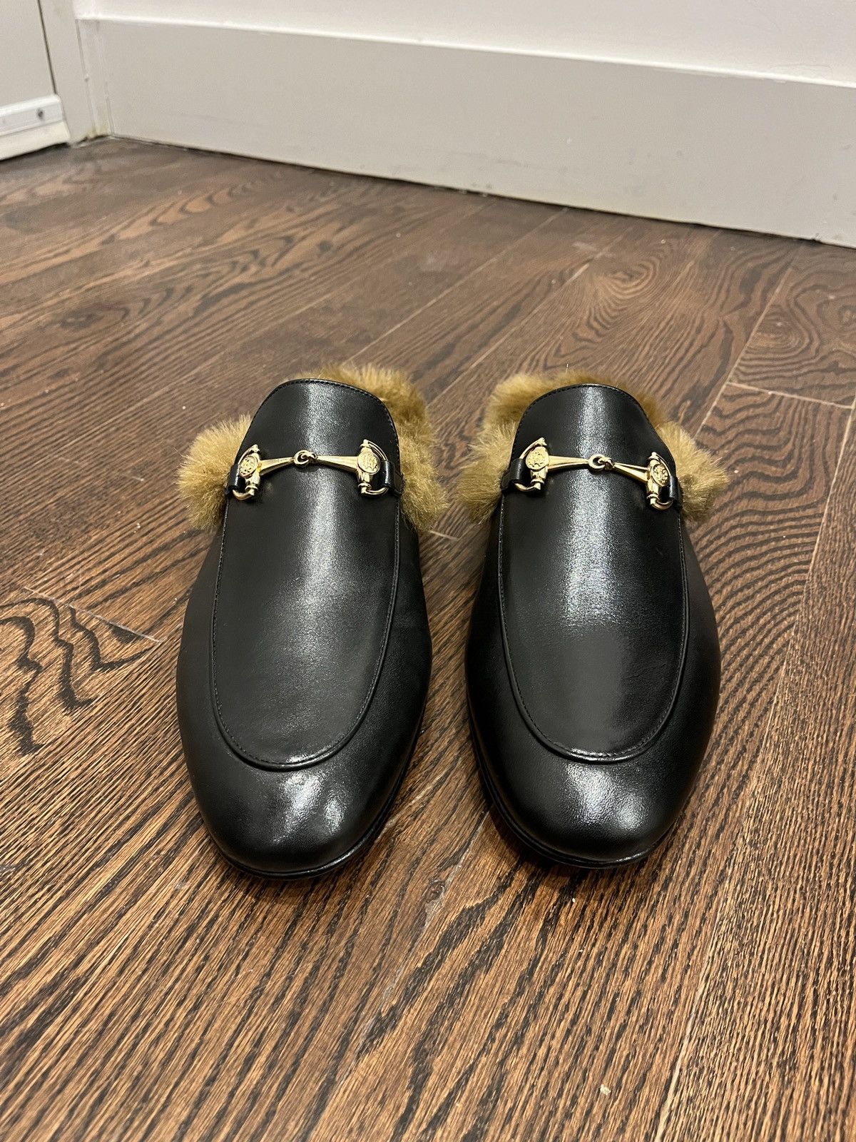 Roberto Cavalli Roberto Cavalli Faux Fur Mule Slippers (unisex) Size US 11.5 / EU 44-45 - 9 Thumbnail