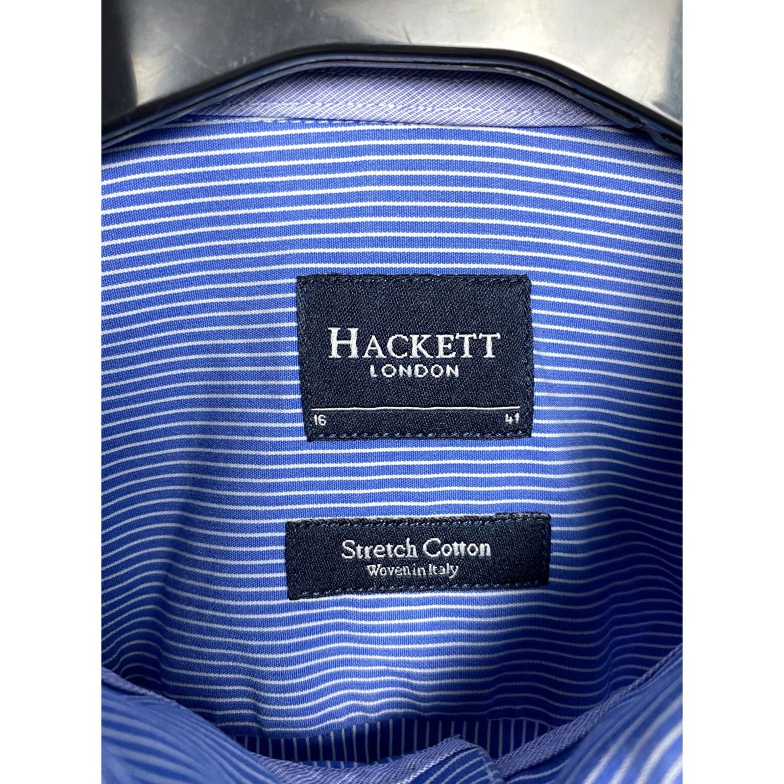 Hackett Hackett Mens Striped Long Sleeve Shirt L Size US L / EU 52-54 / 3 - 3 Thumbnail