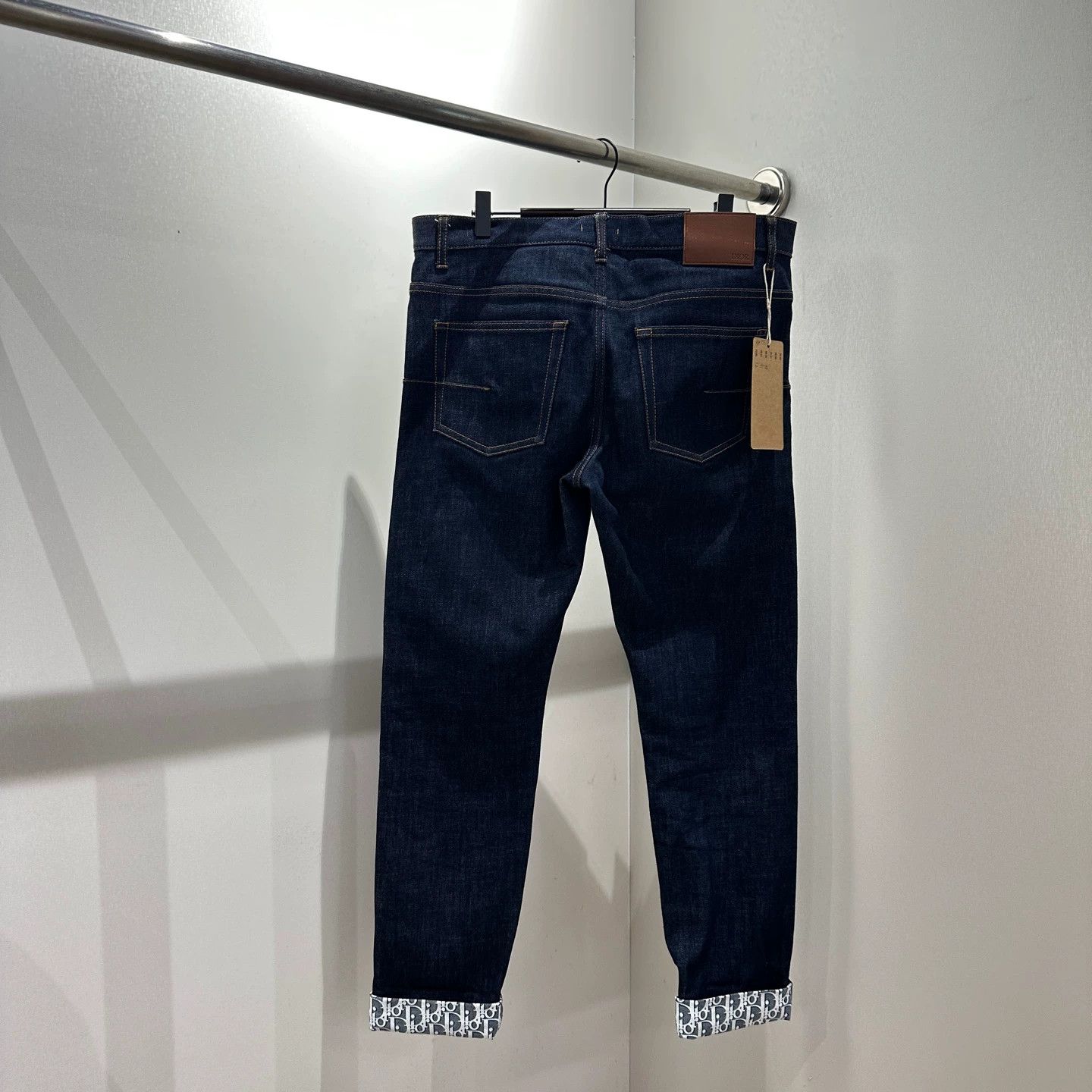 Dior Dior apr775 Inner Full Dior Oblique Print Jeans 32 Size US 32 / EU 48 - 2 Thumbnail