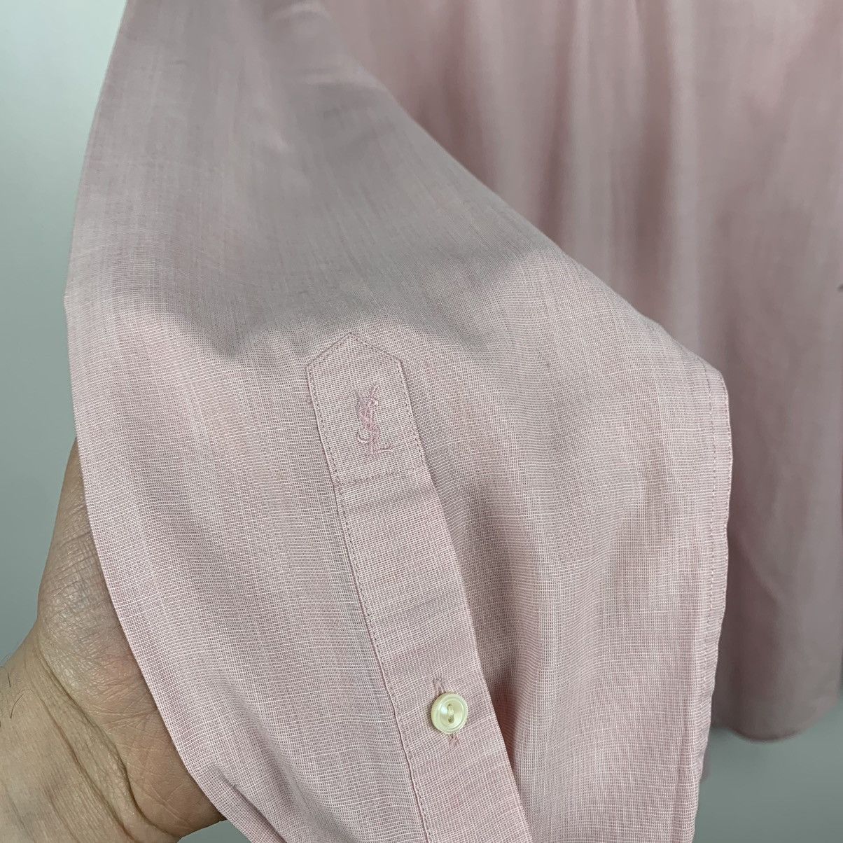 Yves Saint Laurent Vintage Yves Saint Laurent Shirt like Hedi Slimane 80’s Size US L / EU 52-54 / 3 - 11 Thumbnail