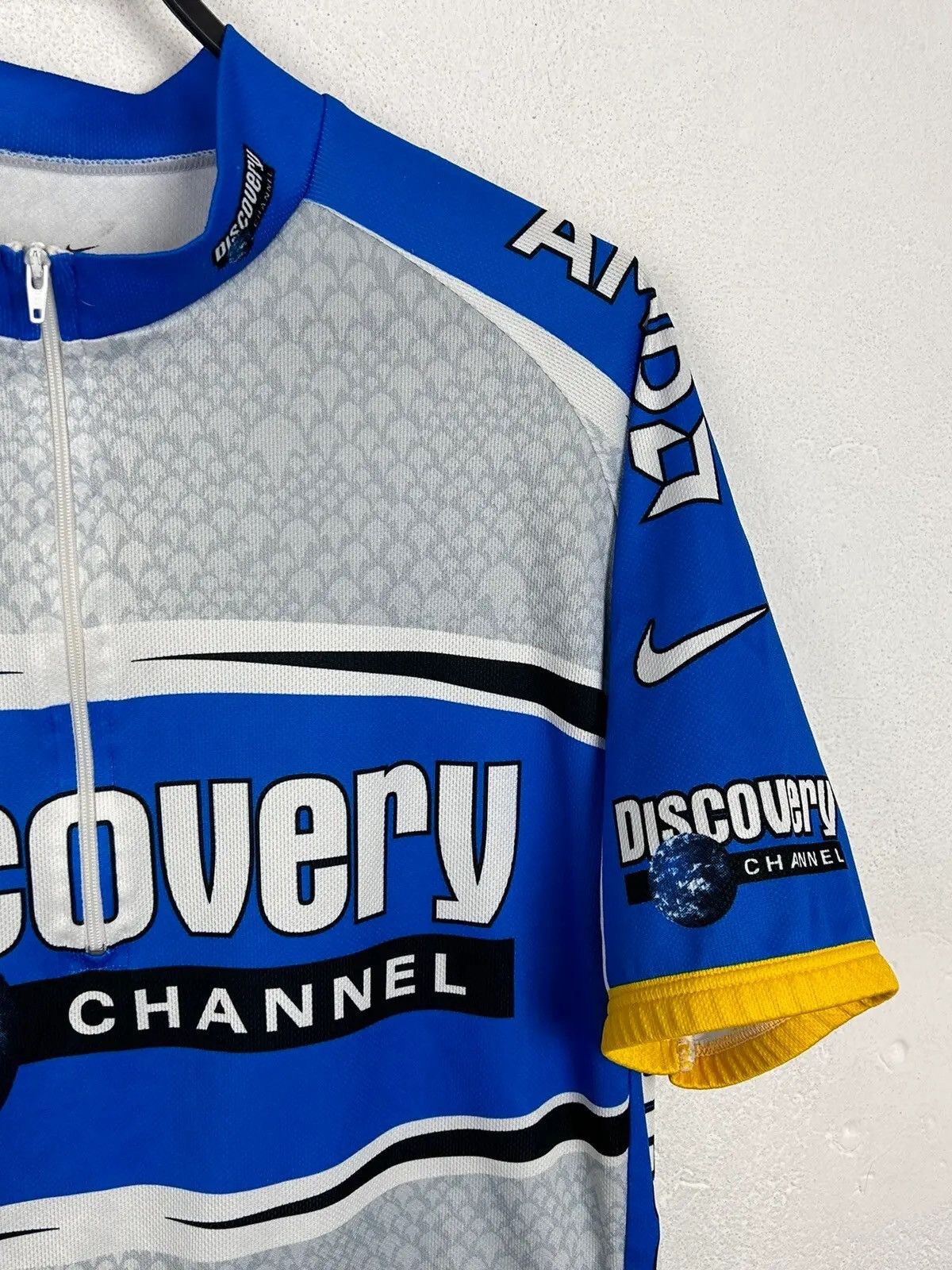 Nike 00s Vintage Nike x Discovery Channel Cycling Jersey Size US XL / EU 56 / 4 - 2 Thumbnail