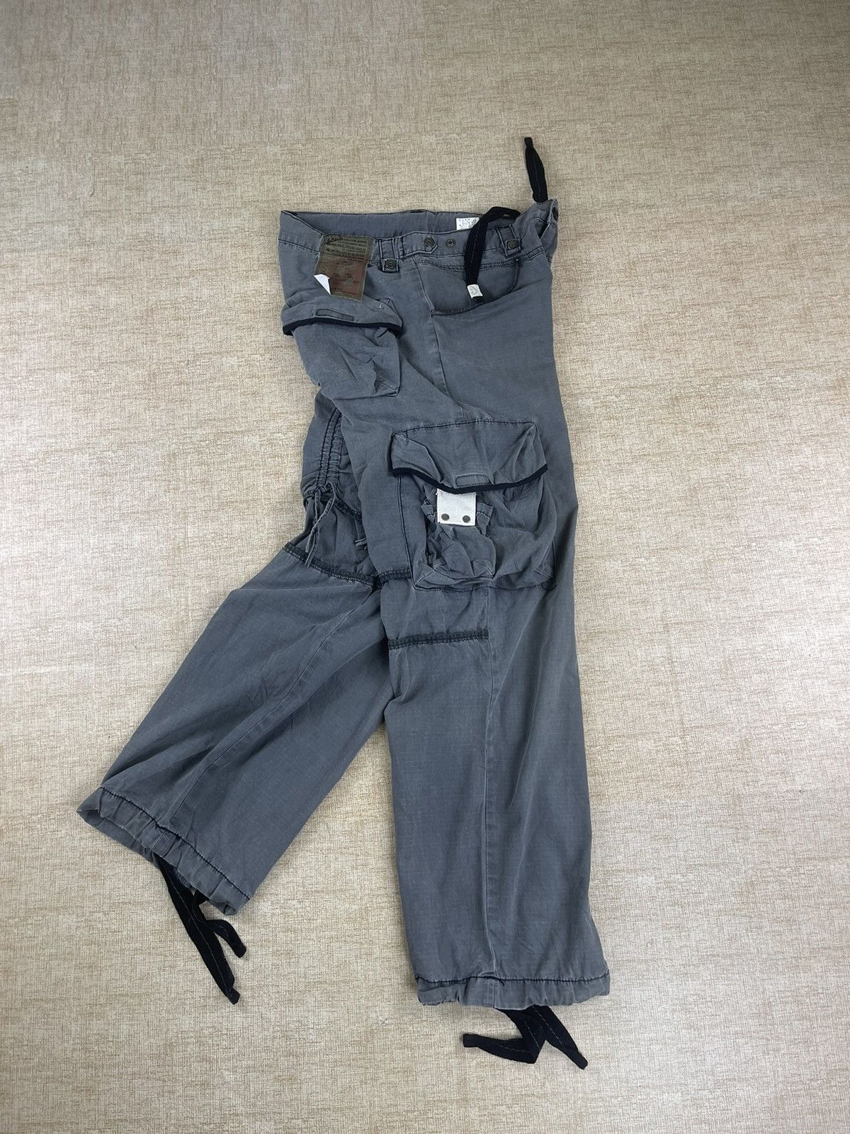Vintage PPFM Yellow Riot Punks! Bondage Multipocket Pants