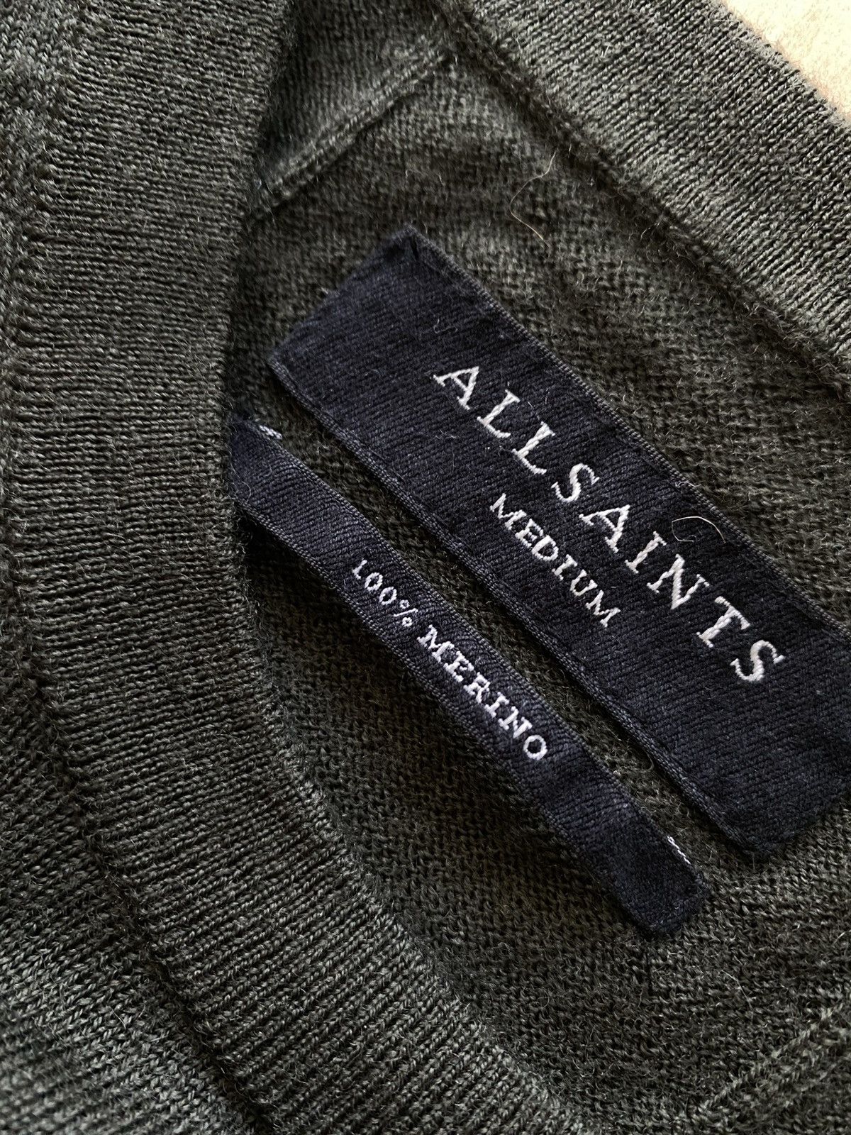 Allsaints Allsaints Mode Merino crew sweater wool jumper Size US M / EU 48-50 / 2 - 3 Thumbnail