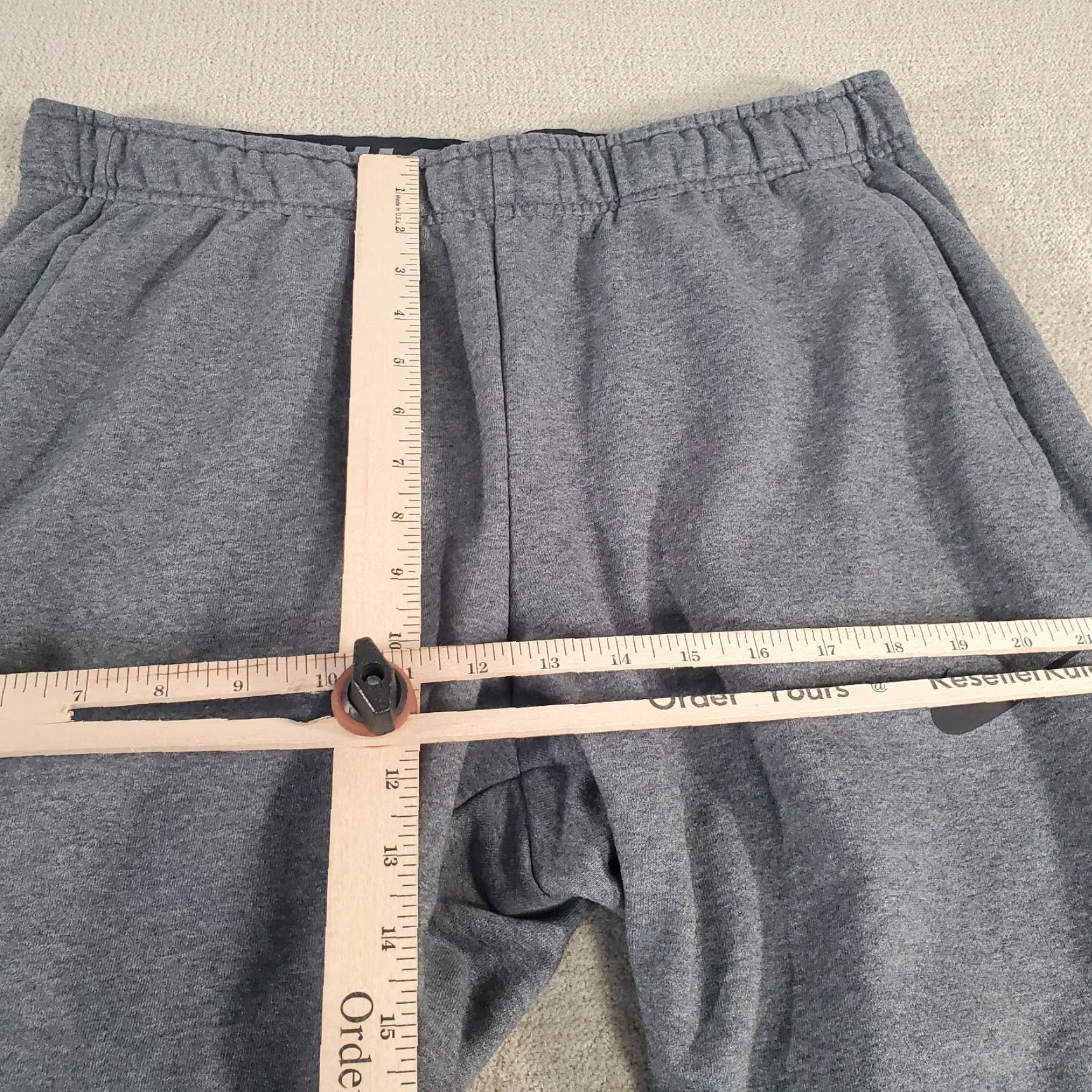 Nike Nike Pants Mens Large Gray Dri Fit Training Joggers Track Tapered CZ6379 071 Size US 33 - 5 Thumbnail