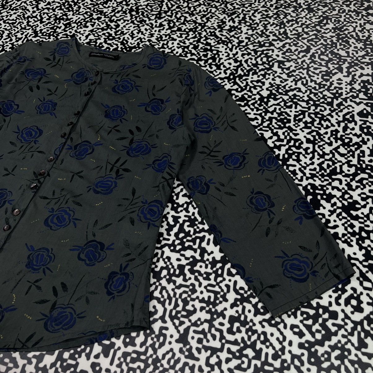 Gudrun Sjoden Gudrun Sjoden Floral Monogram Retro Shirt Casual Style Size M / US 6-8 / IT 42-44 - 9 Thumbnail