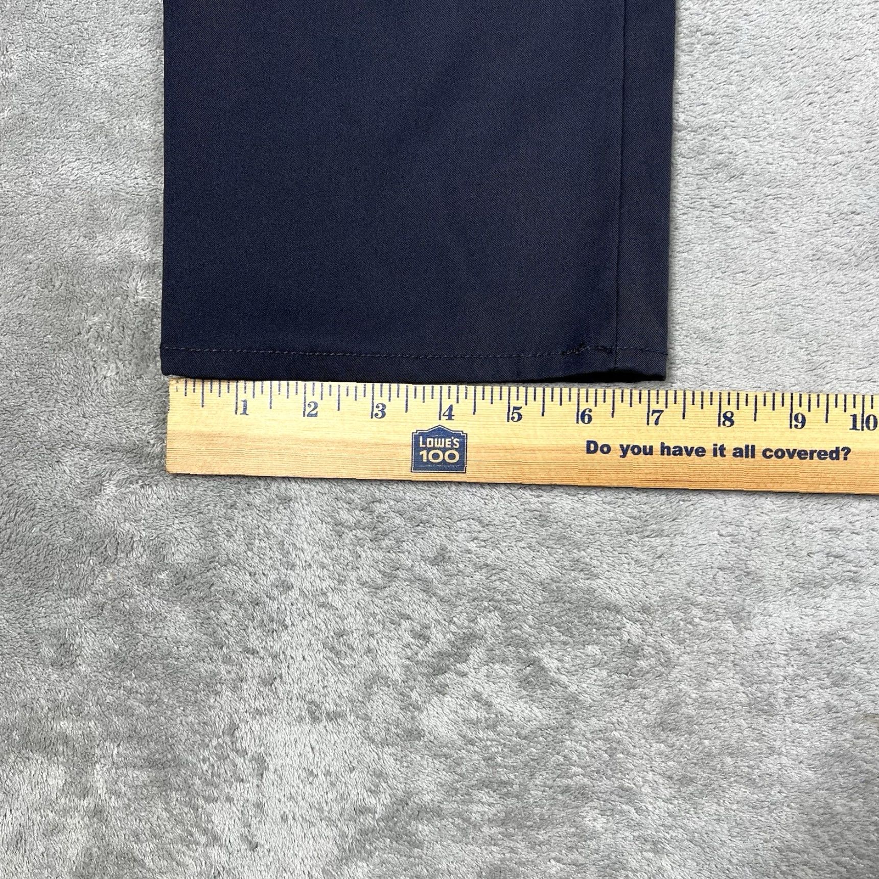 Perry Ellis Perry Ellis Portfolio Gray Slim Fit Formal Office Dress Pants Slacks Men's 32x30 Black Plaid Slim Leg Flat Front Zip Button Size US 32 / EU 48 - 8 Thumbnail