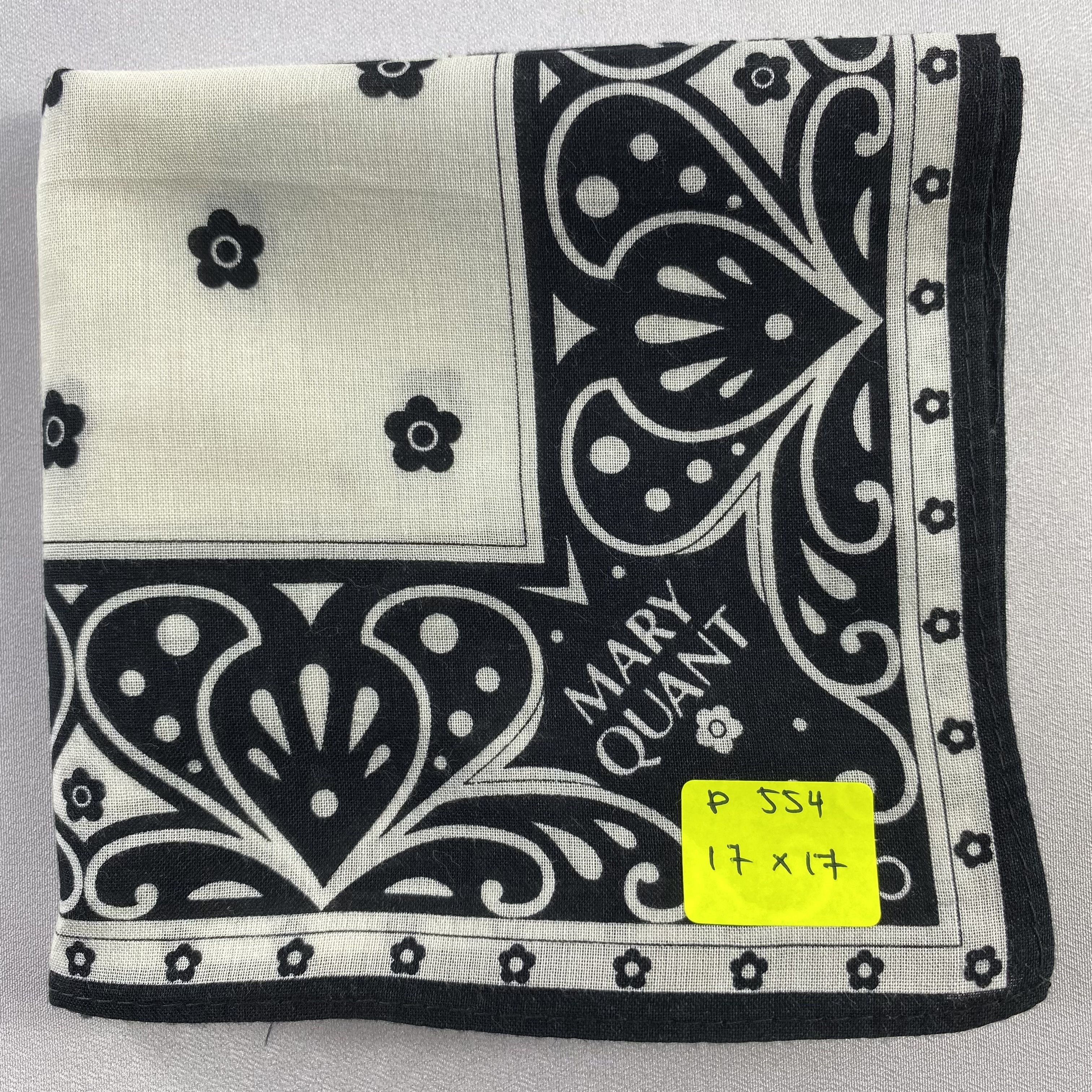 Vintage Vintage Mary Quant Bandana/ Handkerchief / Neckerchief-P554 Size ONE SIZE - 5 Thumbnail