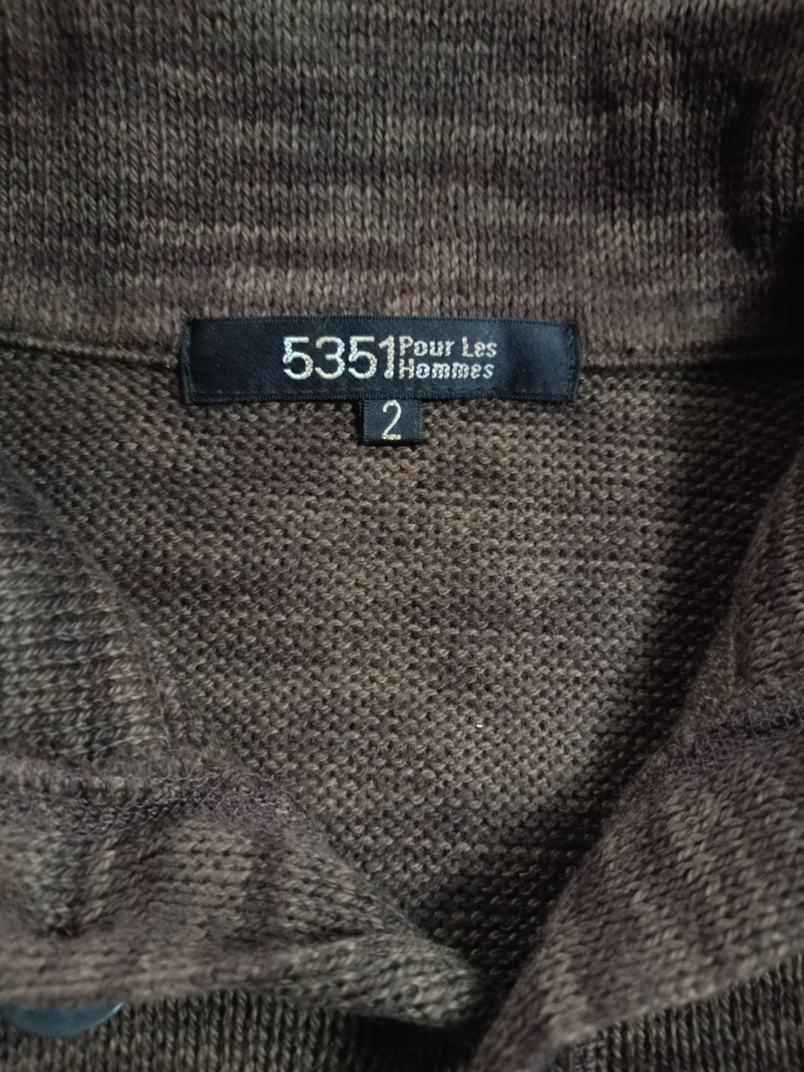 5351 POUR LES HOMMES 5351 Pour Les Hommes Long Sleeve t-shirt Size US S / EU 44-46 / 1 - 8 Thumbnail
