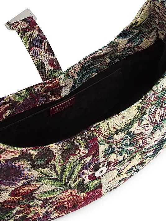 Ganni os11x0326 Size: OS / Small Kat Tapestry TPJ Shoulder Bag Size ONE SIZE - 5 Thumbnail