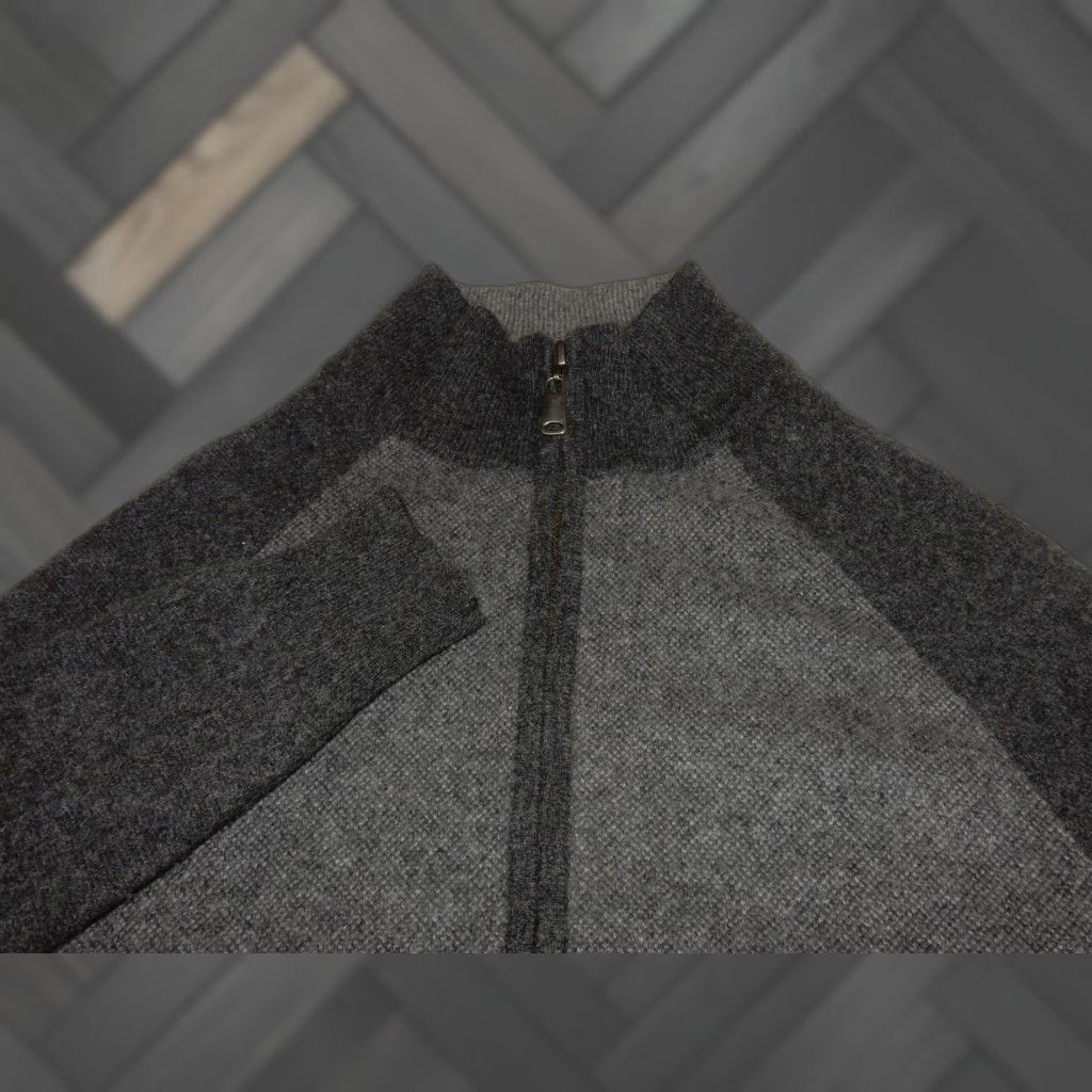 Vintage VINTAGE Declan Cartwright Cotton Bomber Jacket Men Small Gray Classic 90s Fashion Size US S / EU 44-46 / 1 - 1 Thumbnail