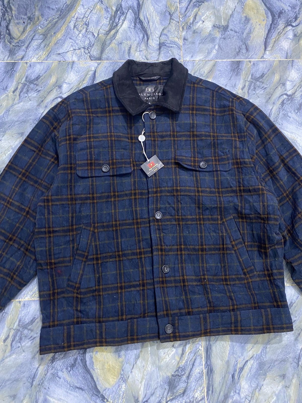 Balenciaga × Vintage Balenciaga X Vintage Size US XL / EU 56 / 4 - 3 Thumbnail