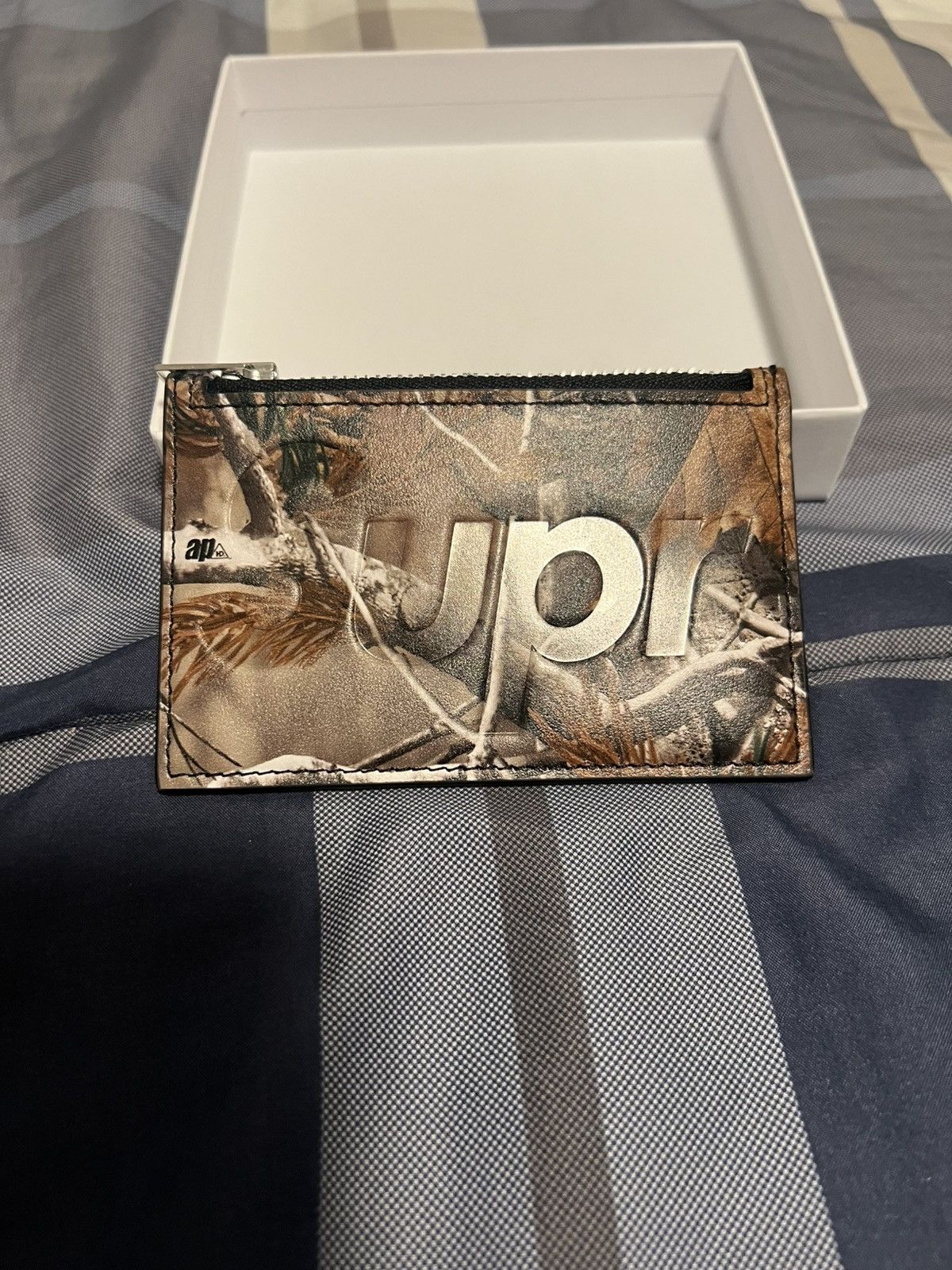 Supreme Supreme Leather Zip Card Holder RealTree Size ONE SIZE - 1 Thumbnail