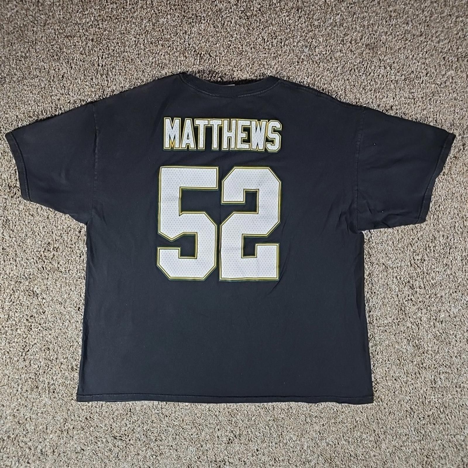 Majestic Clay Matthews Majestic 2XL Tshirt Size ONE SIZE - 8 Thumbnail