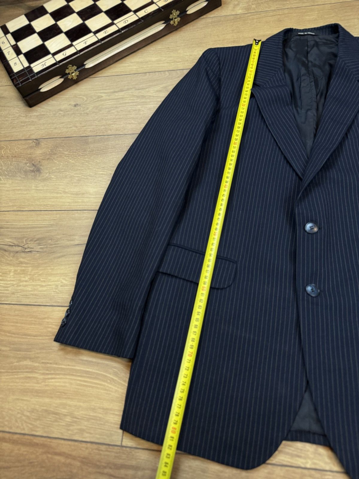 Yves Saint Laurent Vintage wool blazer Yves Saint Laurent original luxury item Size 48L - 6 Thumbnail