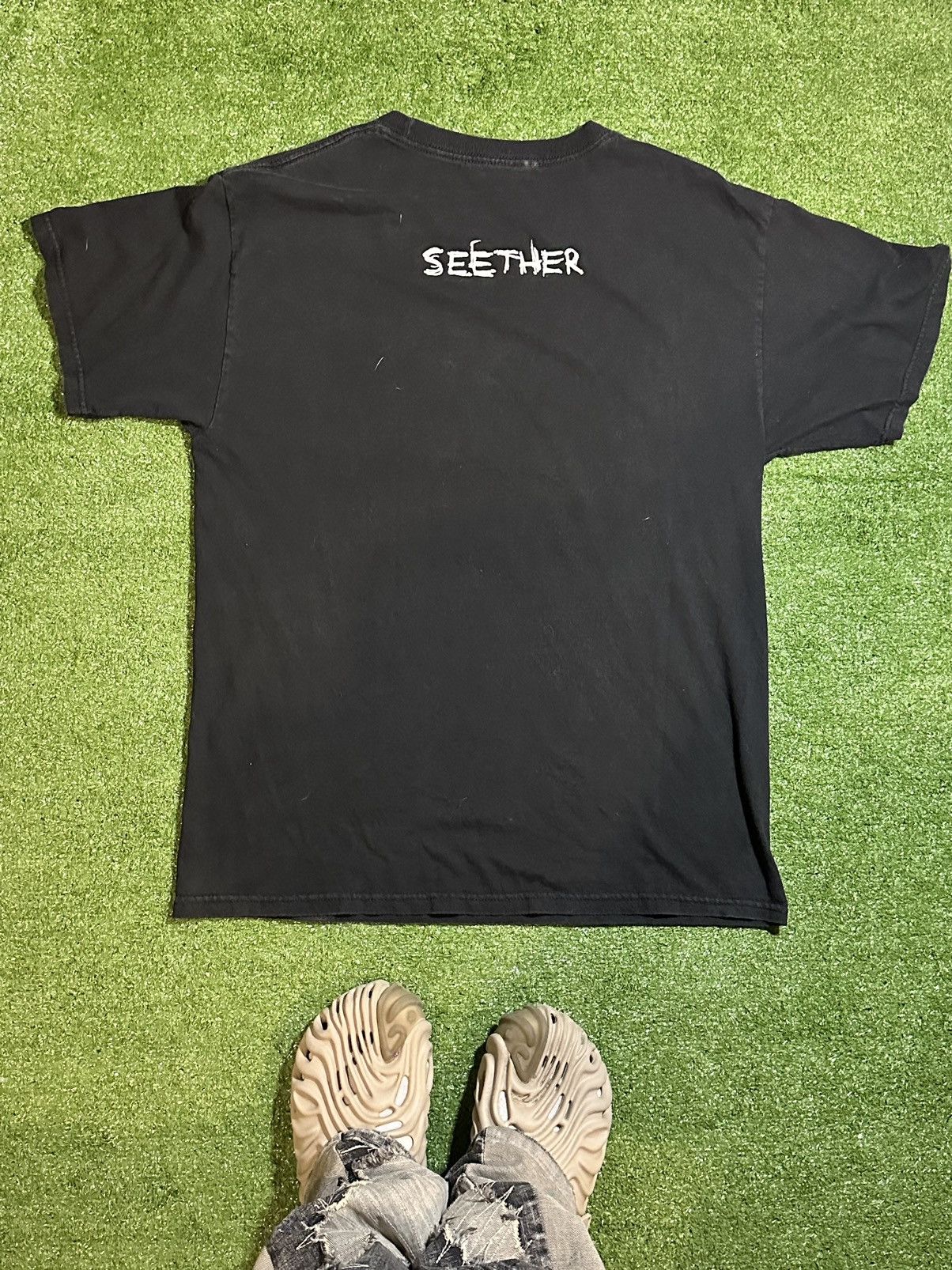 Band Tees × Vintage Vintage Seether Tee Size US S / EU 44-46 / 1 - 2 Thumbnail