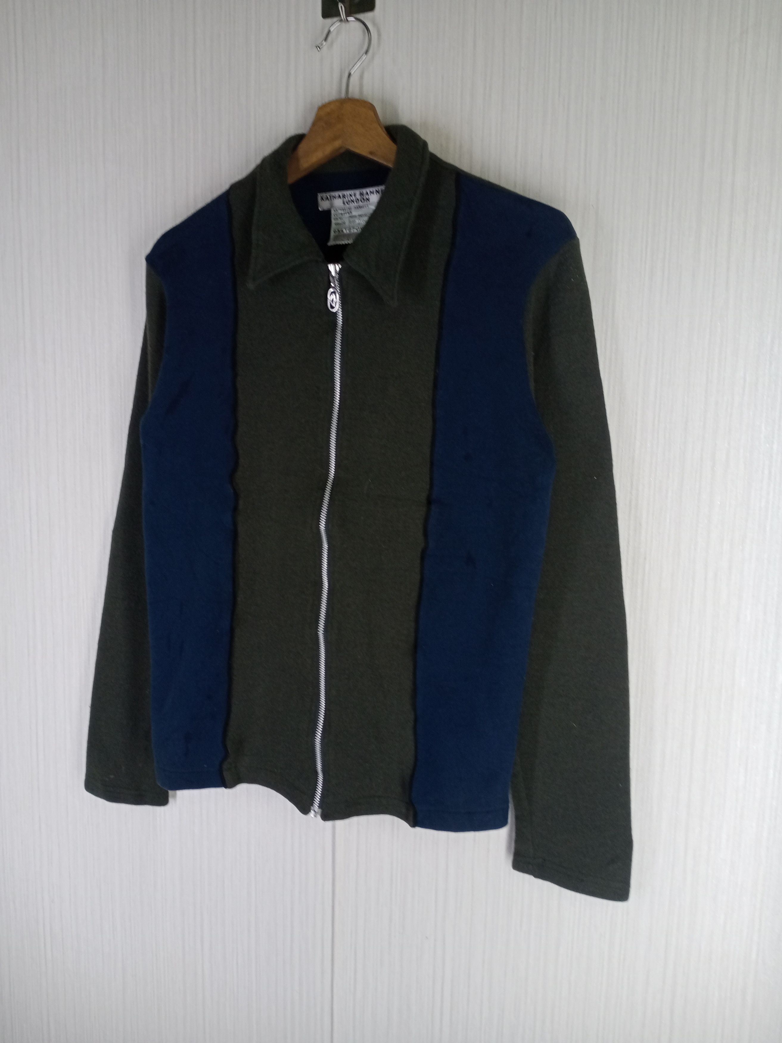 Katharine Hamnett London Rare Vintage Katharine Hamnett London Cut & Sewn Jacket Size US M / EU 48-50 / 2 - 2 Thumbnail