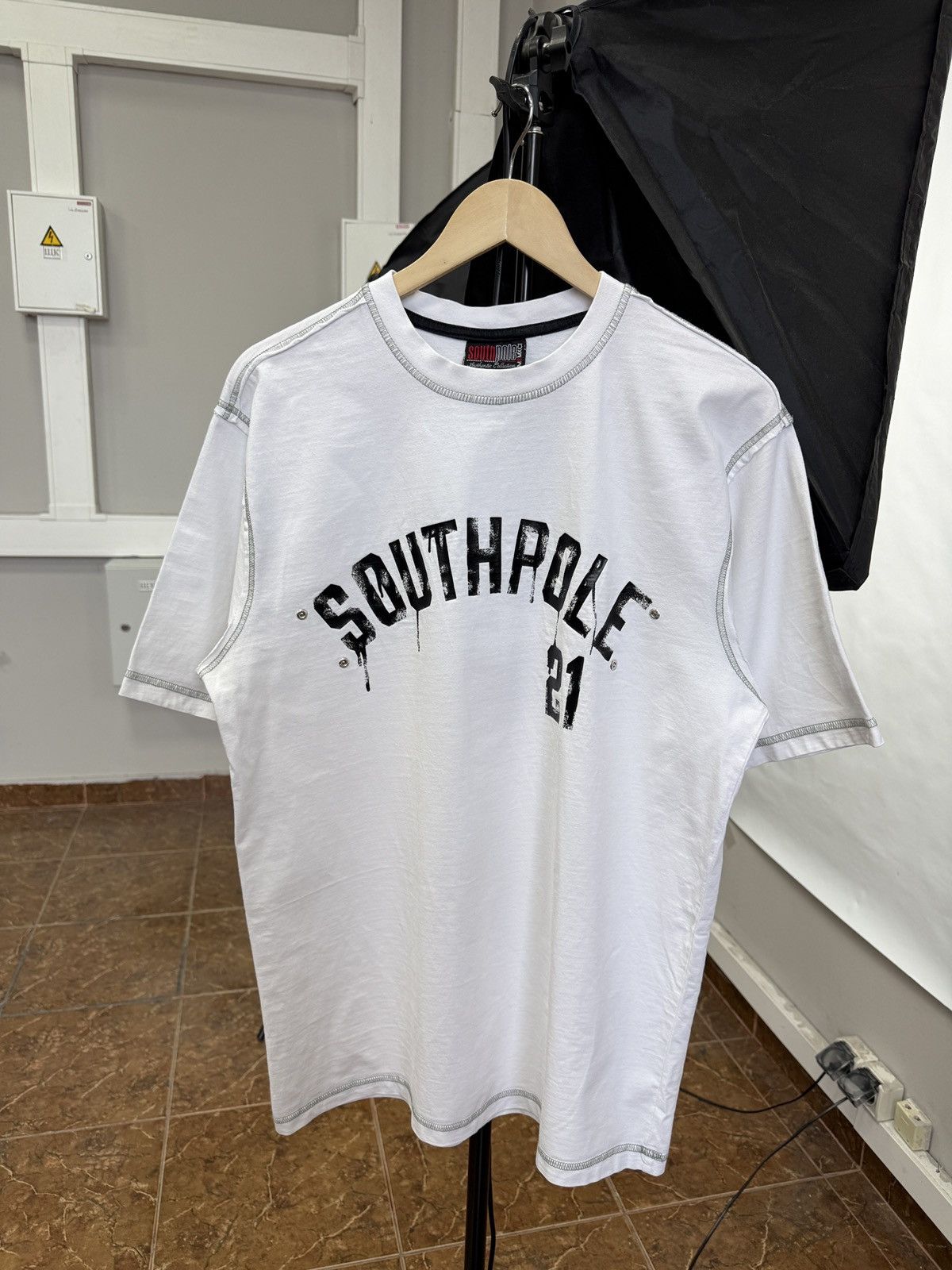 Southpole 🇺🇸 Vintage 90s SouthPole Hip Hop Rap Style T-Shirt Retro Rare Size US L / EU 52-54 / 3 - 1 Thumbnail