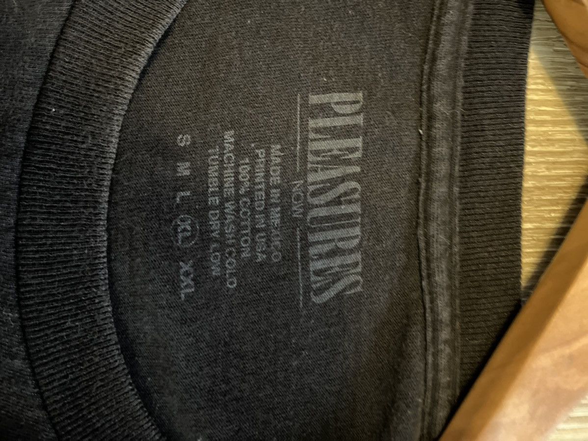 Pleasures Pleasures - Core Embroidered T-Shirt (Black & Blue) Size US XL / EU 56 / 4 - 2 Thumbnail