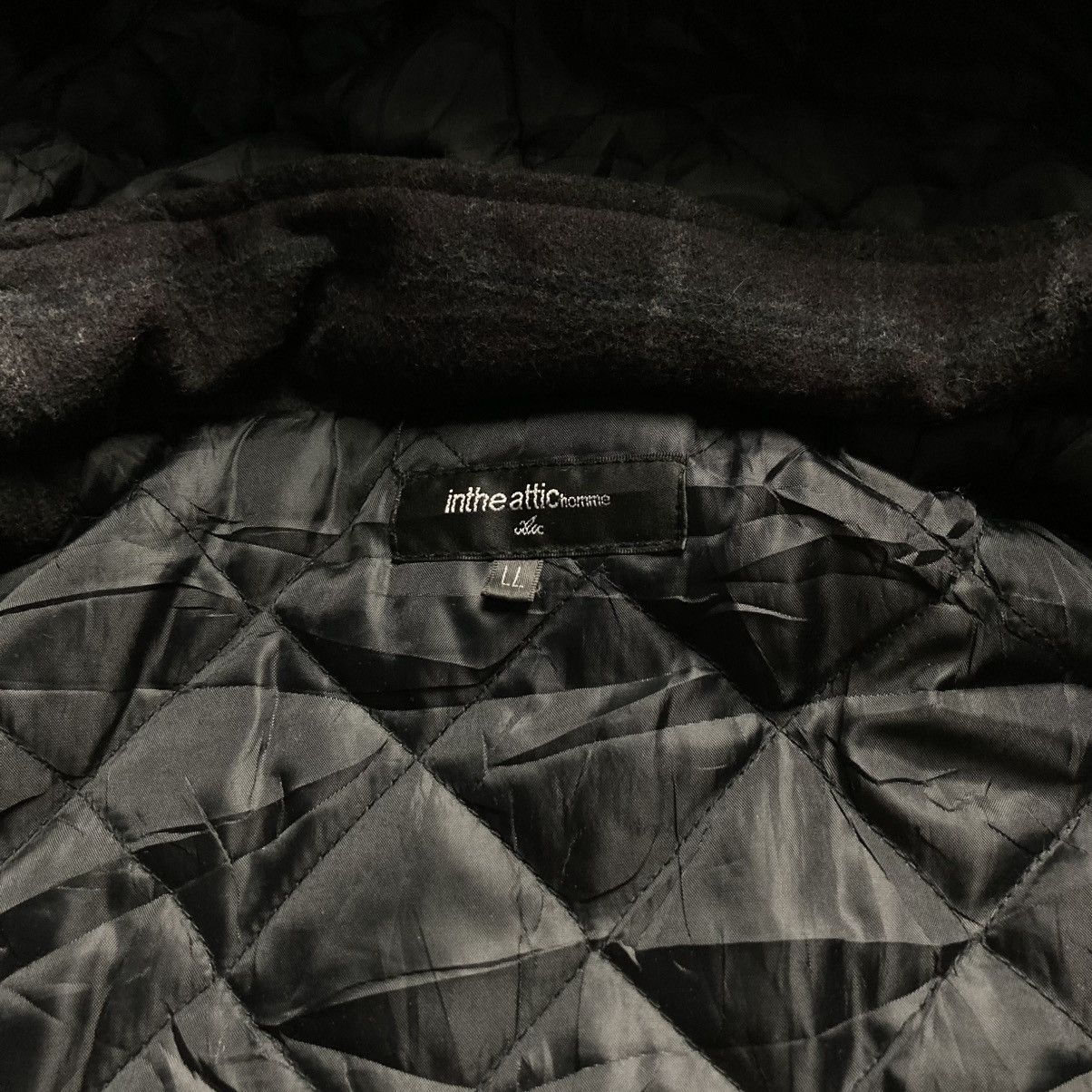 If Six Was Nine 🇯🇵 IN THE ATTIC HOMME CHECKERED FUR HOODIE JACKET Size US XL / EU 56 / 4 - 12 Thumbnail