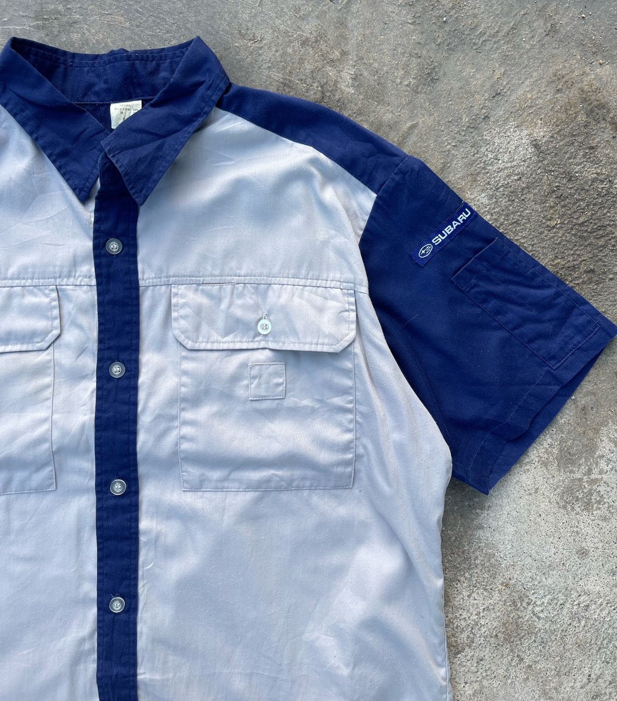 Japanese Brand × Vintage 🔥Vintage Subaru Racing Workshirt Button Ups Combo 2 Pcs Size US M / EU 48-50 / 2 - 4 Thumbnail
