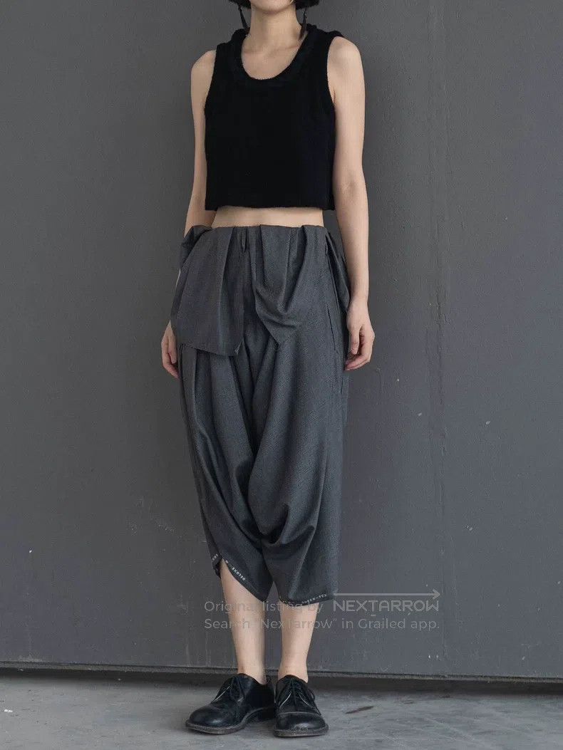 Comme des Garcons Comme Des Garcons size XS Main Line Grey Deformed Harlequi Size 23" - 2 Thumbnail