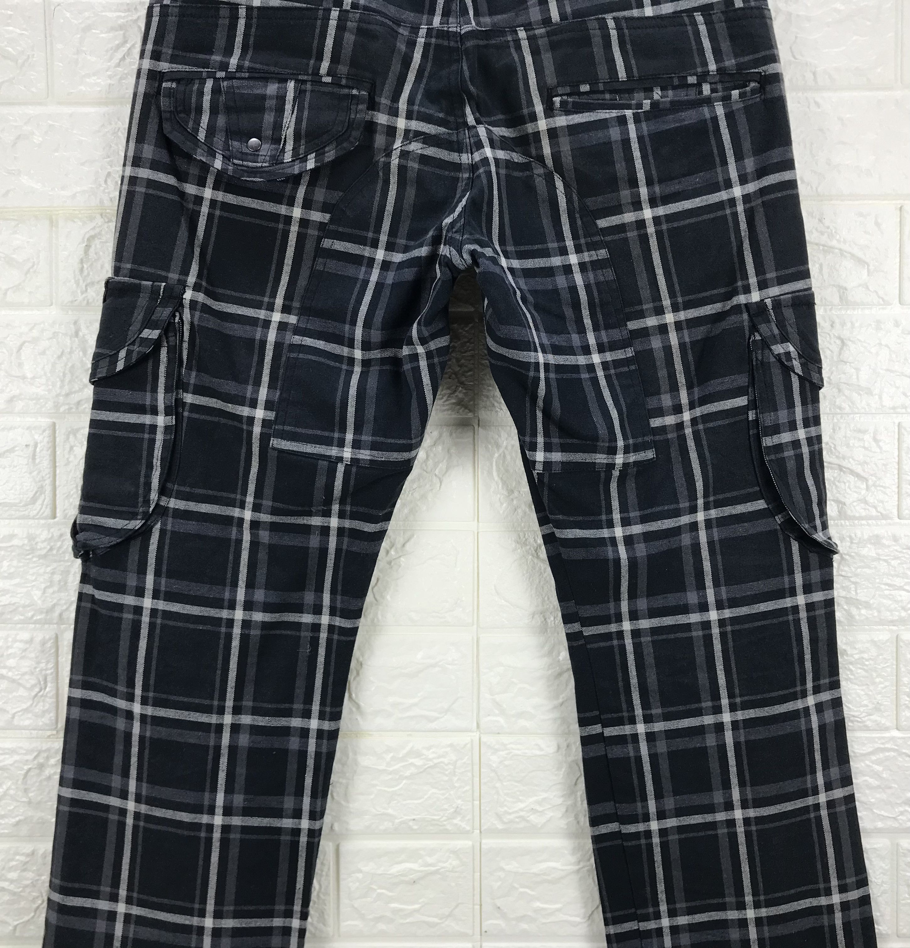 Japanese Brand Vintage Punk Explosion DoubleWaist Seditionaries Cargo Pants Size US 30 / EU 46 - 7 Thumbnail