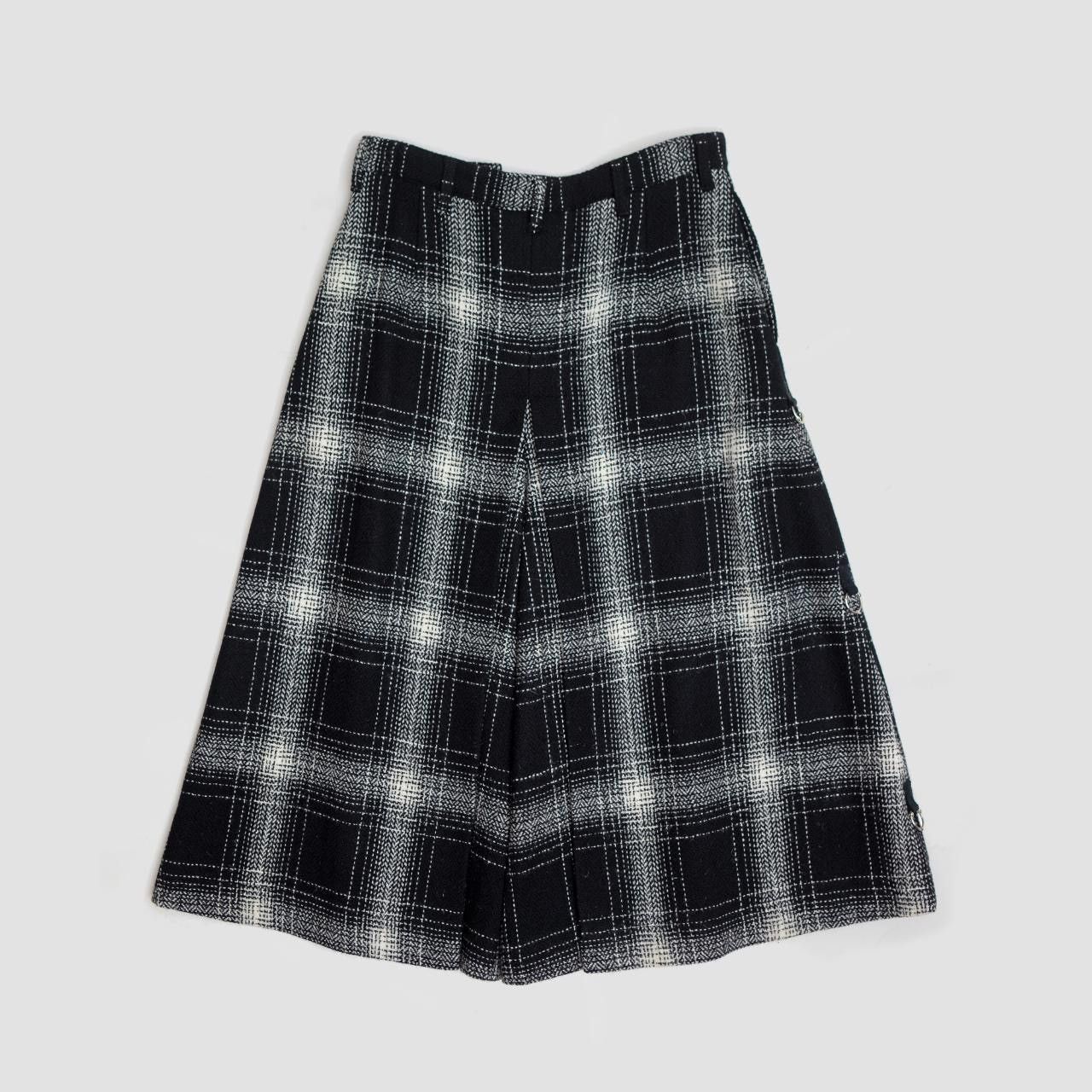 Takahiromiyashita The Soloist. Fall 2020 Harris Tweed Ombre Skirt Culottes Size US 32 / EU 48 - 2 Thumbnail