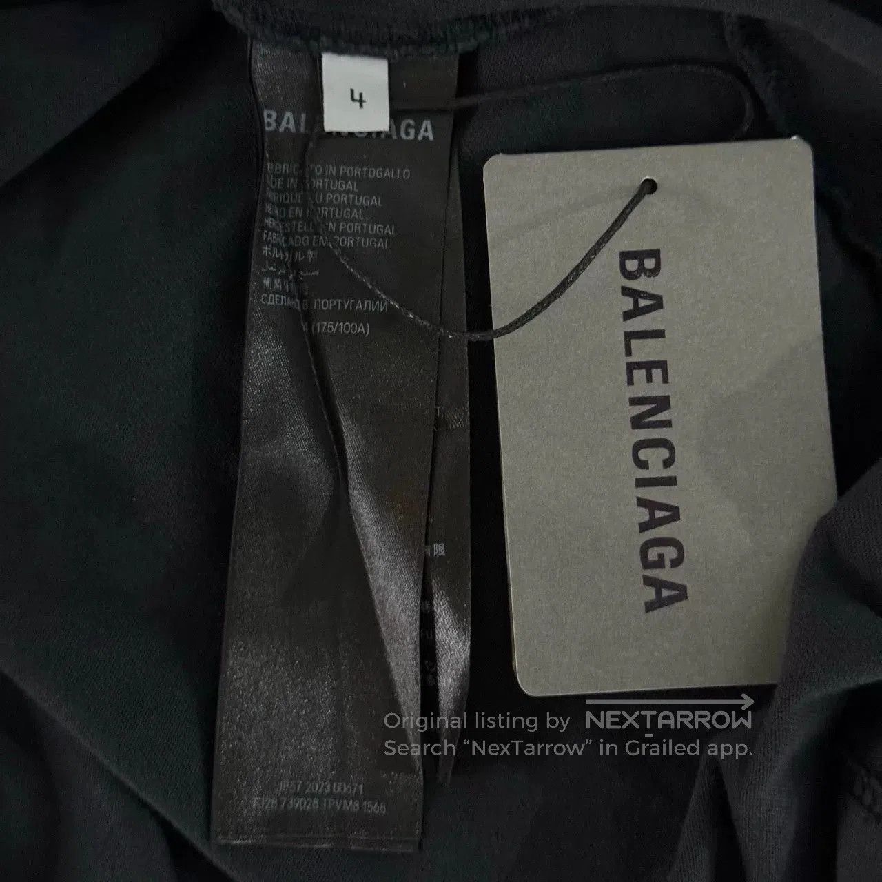 Balenciaga Balenciaga Flame Print Logo Short Sleeve. Size US XL / EU 56 / 4 - 5 Thumbnail