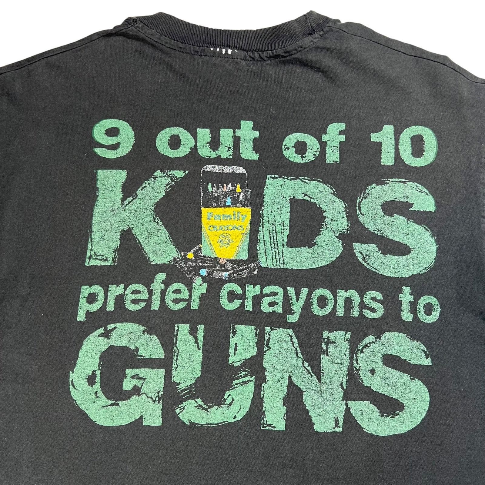 Band Tees × Hanes × Vintage Vintage 1992 Pearl Jam Choices Crayons Gun faded band tee Size US XL / EU 56 / 4 - 10 Thumbnail