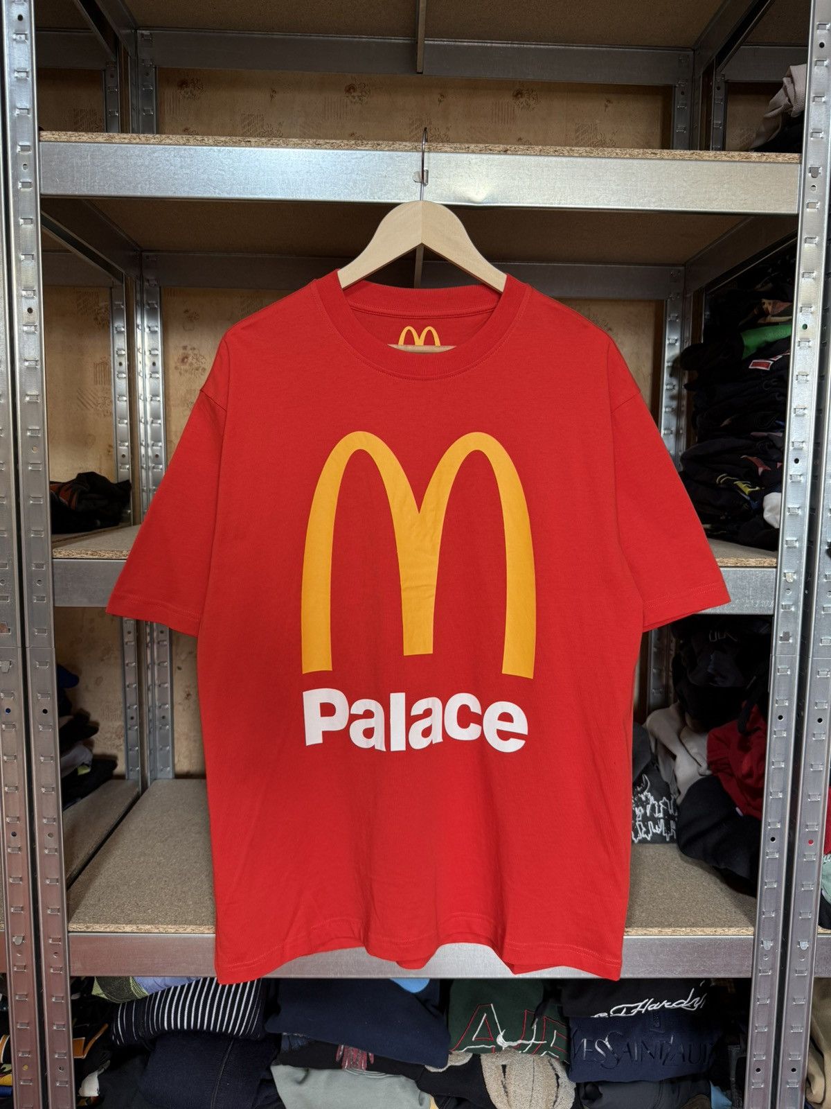 Palace Rare Palace McDonalds SkateGang T-Shirt like Y2K Hype Size US XL / EU 56 / 4 - 1 Thumbnail