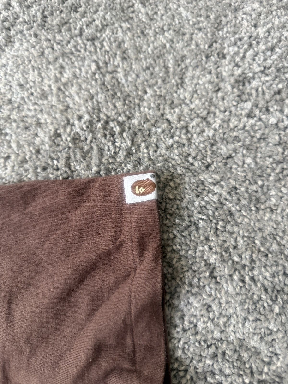 Bape BAPE Brown Fans Scarf College T-Shirt Size US M / EU 48-50 / 2 - 3 Thumbnail