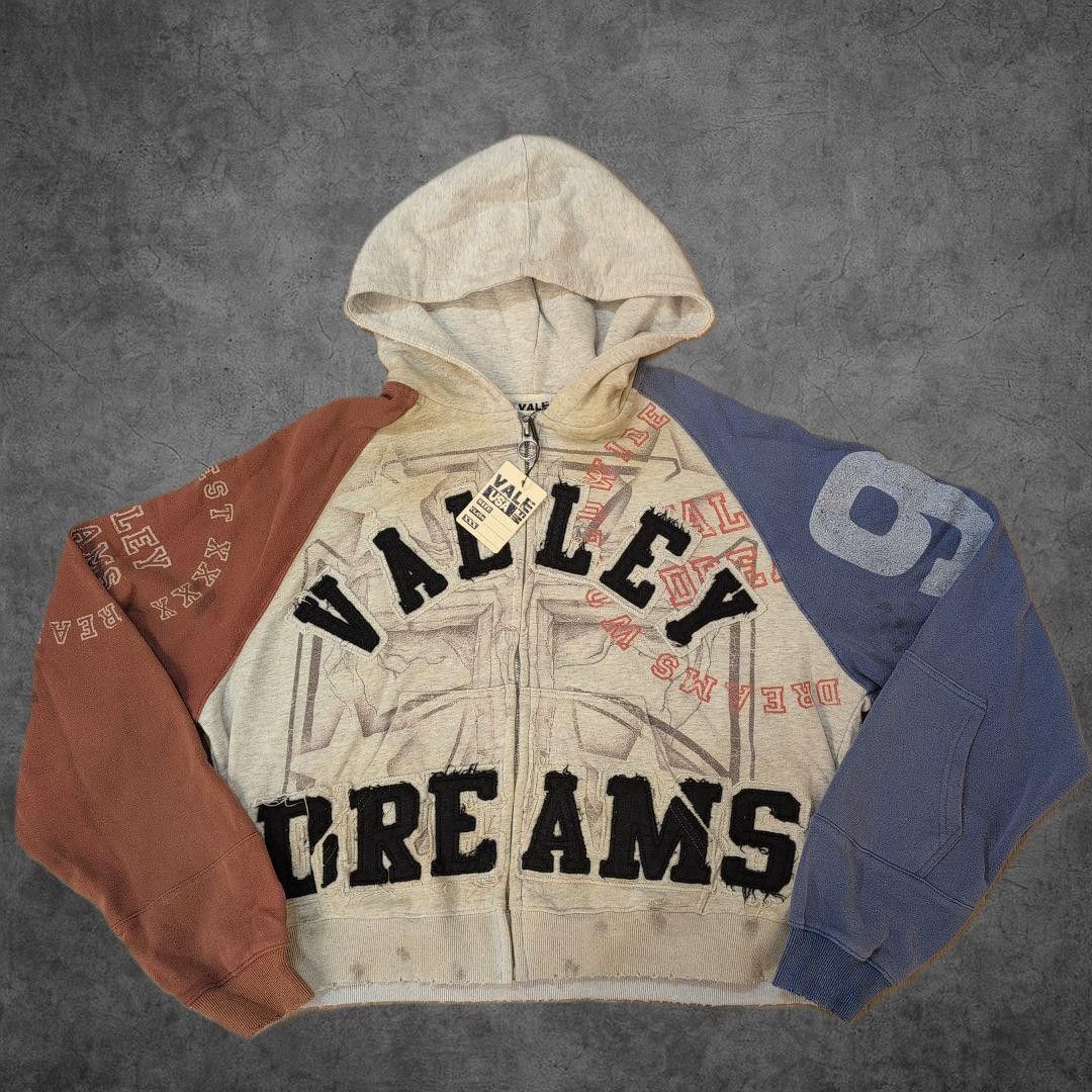 Vale Vale Forever Patriot Chop N Screw Zip Hoodie XL Grey Multi Size US XL / EU 56 / 4 - 1 Thumbnail