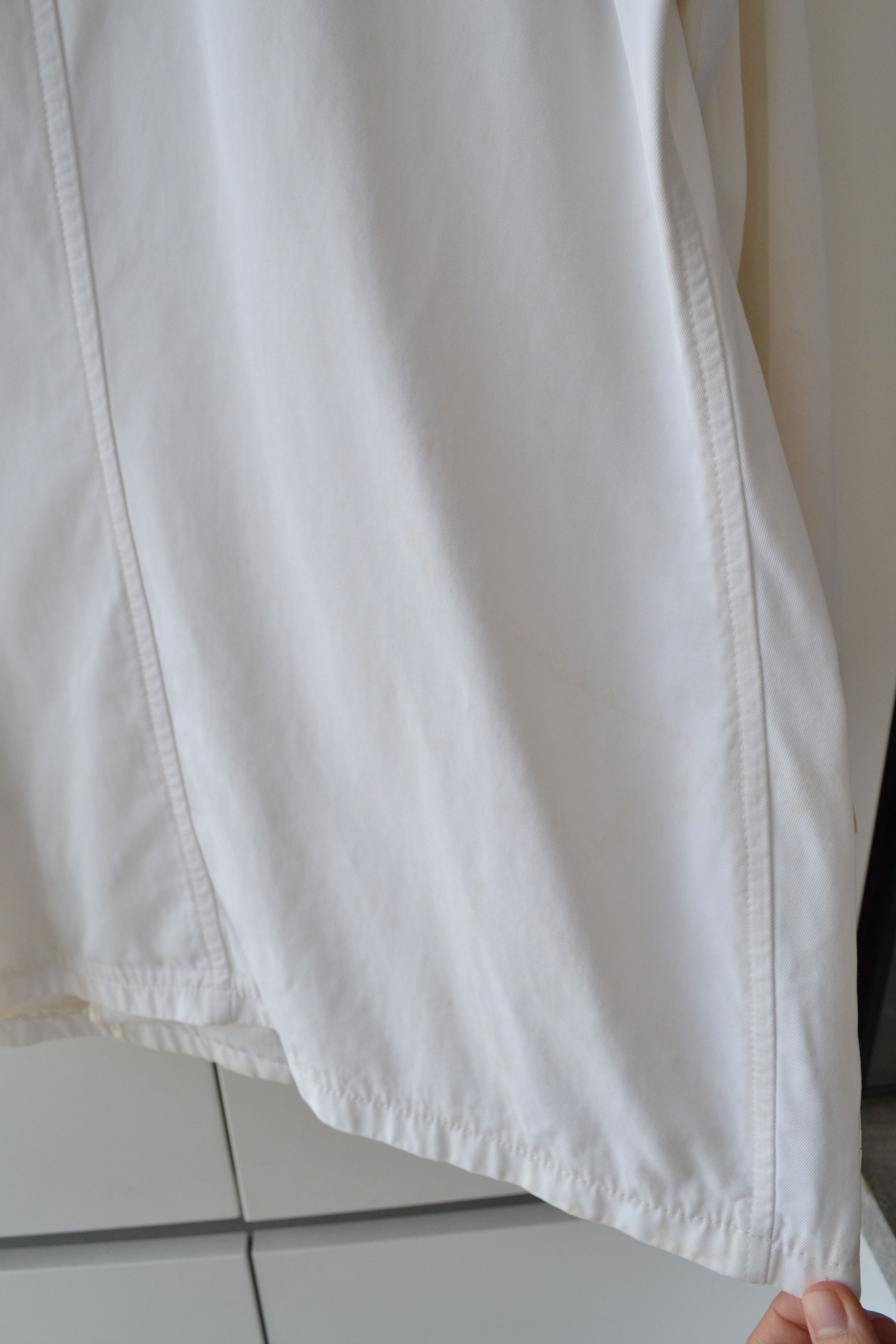 Fendi FENDI Jacket Overshirt White Coach Shirt Cargo Pockets Size US S / EU 44-46 / 1 - 10 Thumbnail
