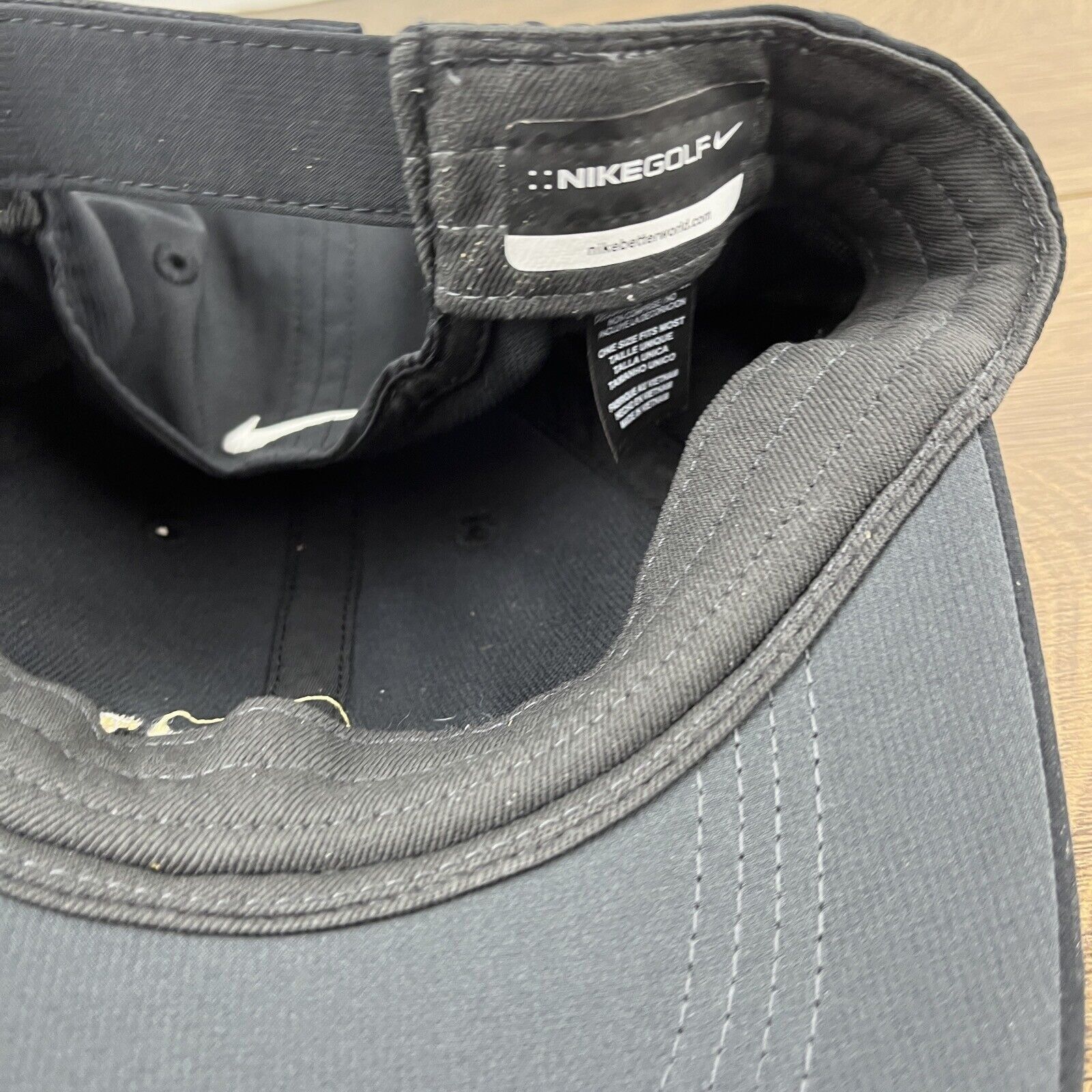 Nike Lite Fighter Hat Black Hat Nike Lite Fighter Adjustable Adul Size ONE SIZE - 14 Thumbnail