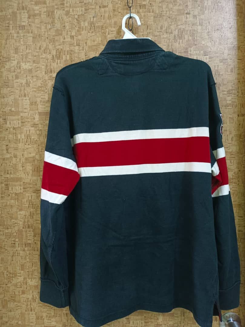 Polo Ralph Lauren Vintage Polo Ralph Lauren & Co Rugby LS T Shirt Size US XL / EU 56 / 4 - 3 Thumbnail