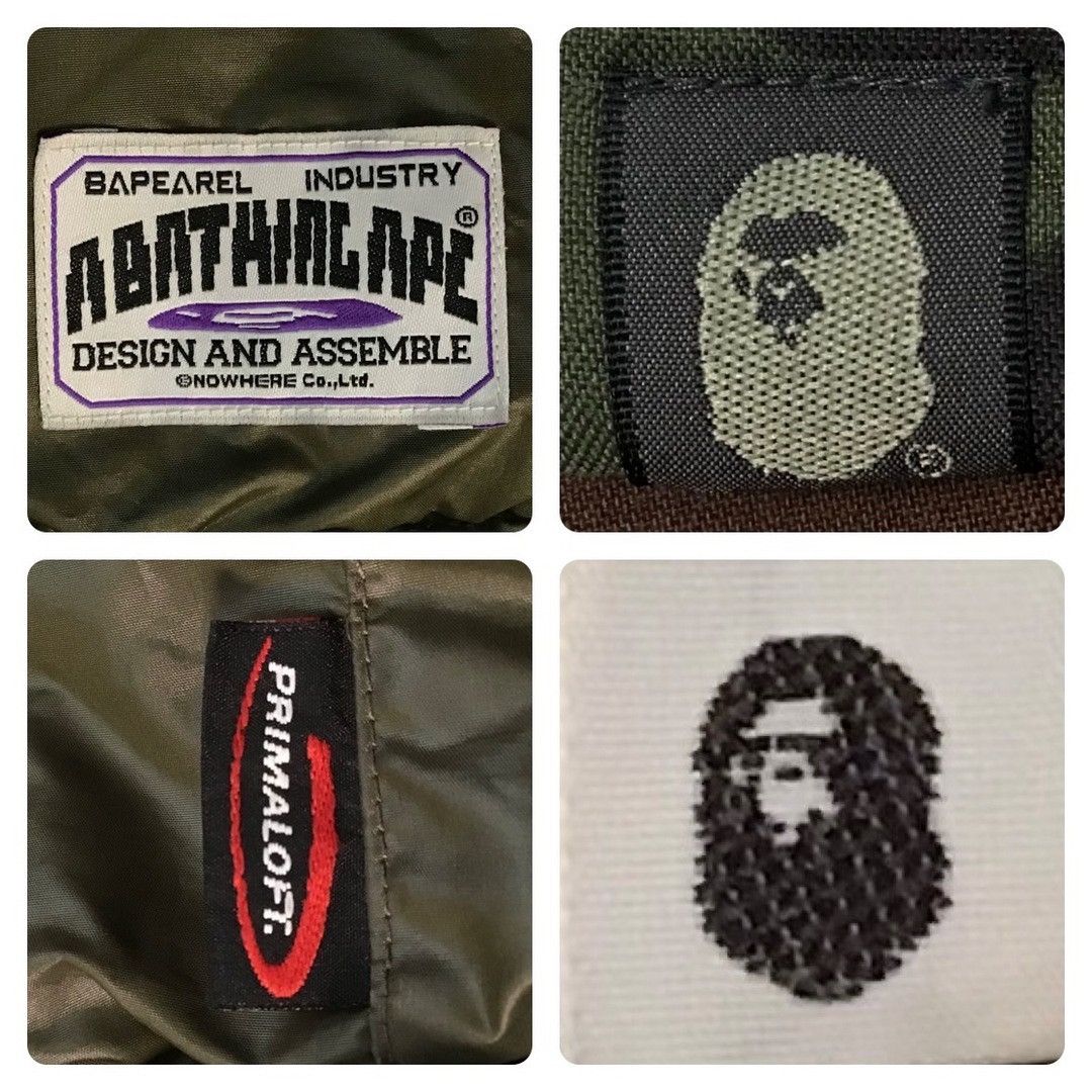 Bape × Nigo 🔥Reversible🔥 BAPE Primaloft woodland camo hoodie jacket APE Size US M / EU 48-50 / 2 - 8 Thumbnail